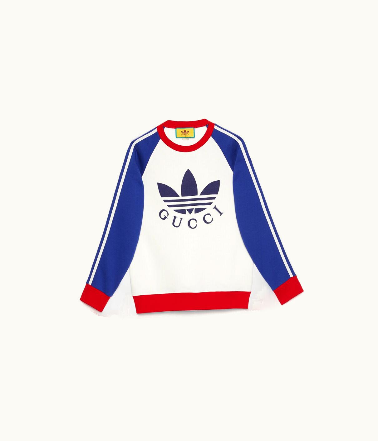 Gucci Gucci Adidas X Gucci Cotton Jersey Sweatshirt UZ0137302