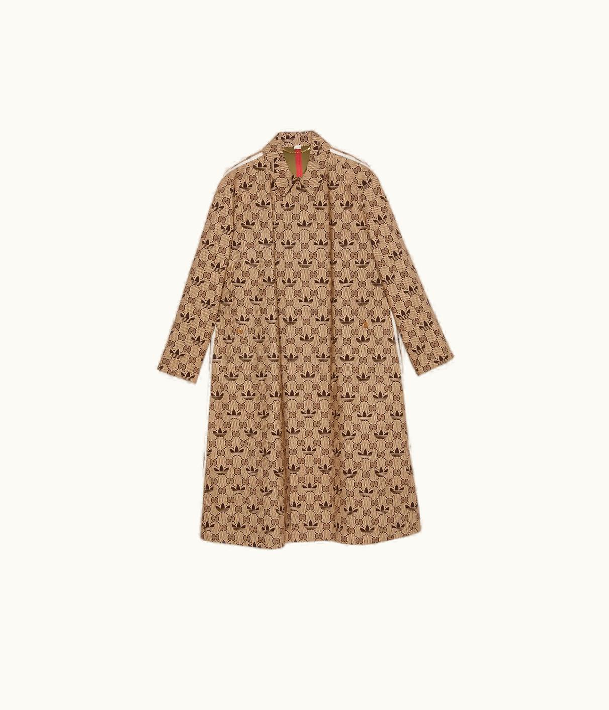 Gucci Gucci Adidas X Gucci GG Trefoil Cotton Coat
