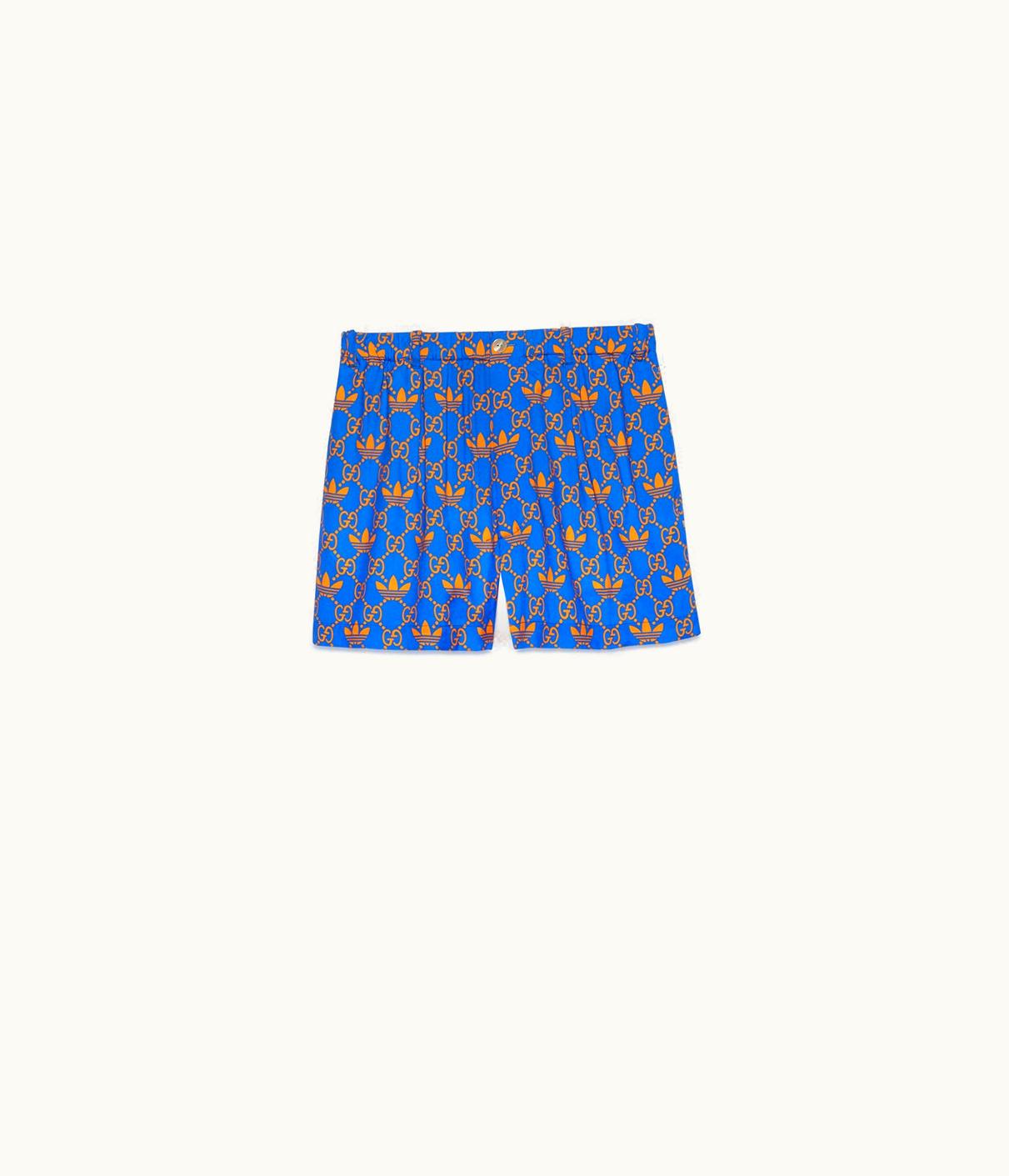 Gucci Gucci Adidas X Gucci Trefoil Print Shorts UZ0137325