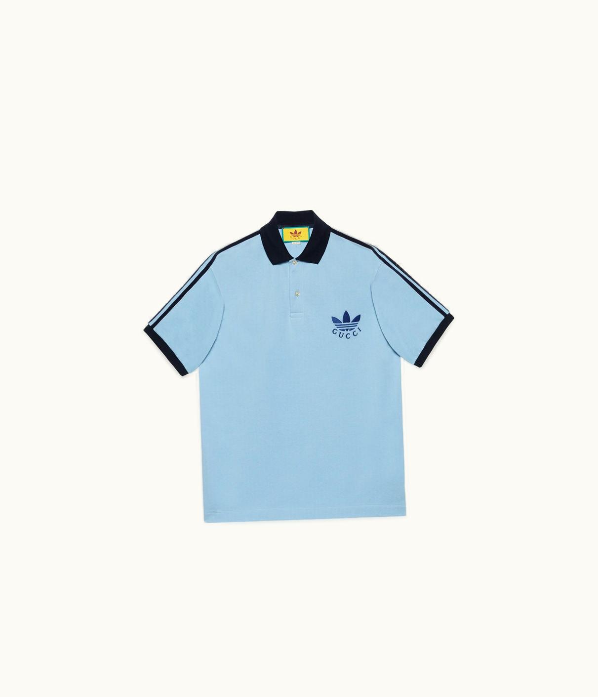 Gucci Gucci Adidas X Gucci Cotton Piquet Polo Shirt UZ0137327
