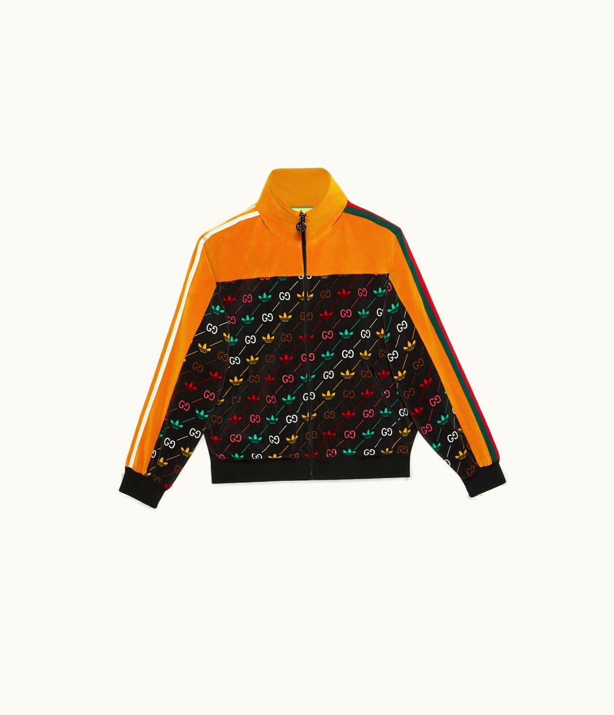 Gucci Adidas X Gucci Macro GG Zip Jacket