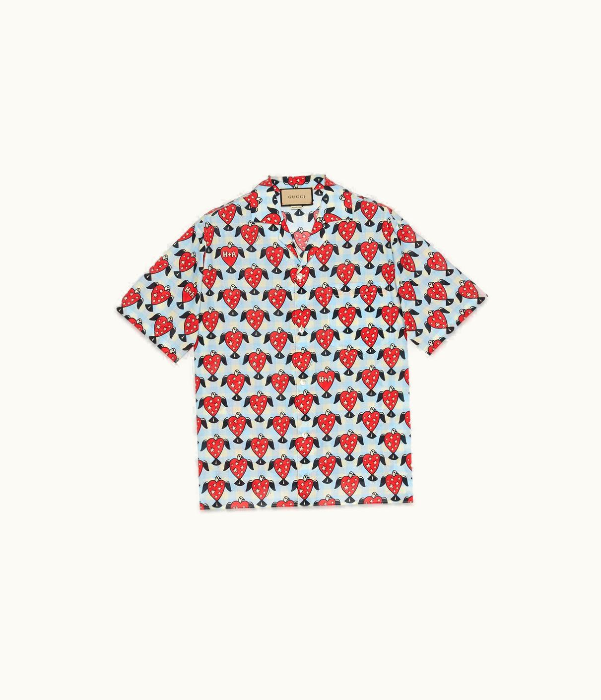 Gucci HA Dove Heart Shirt