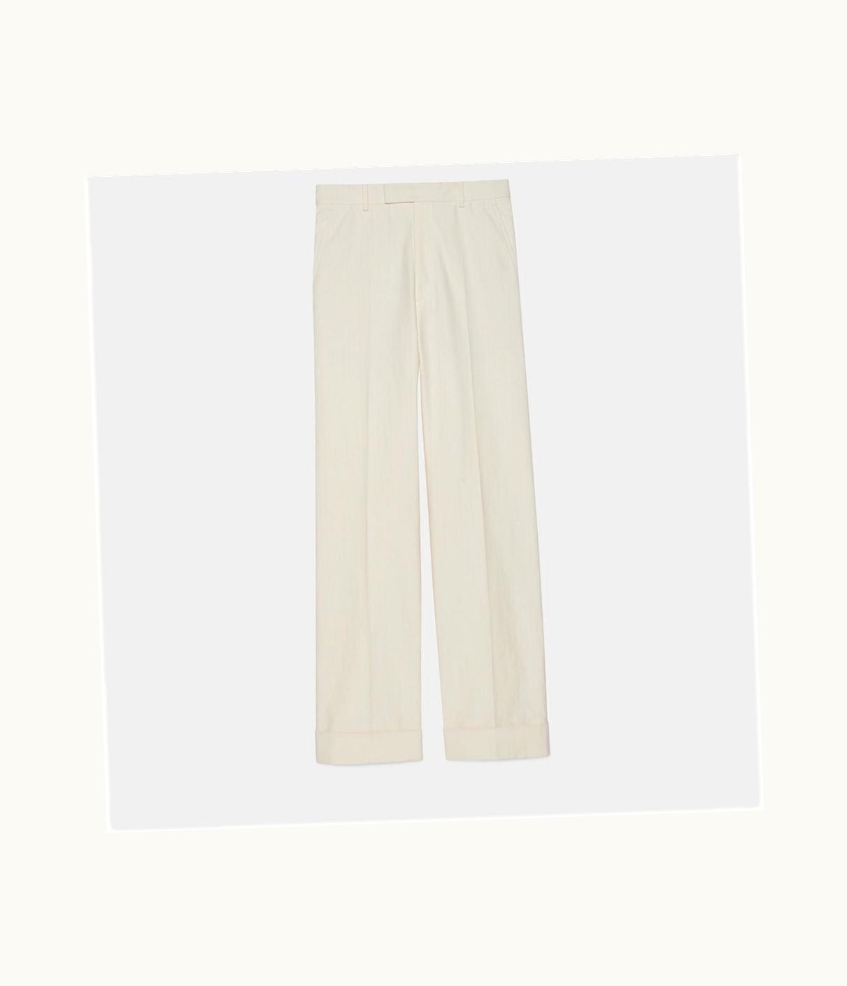 Gucci HA Textured Cotton Trouser