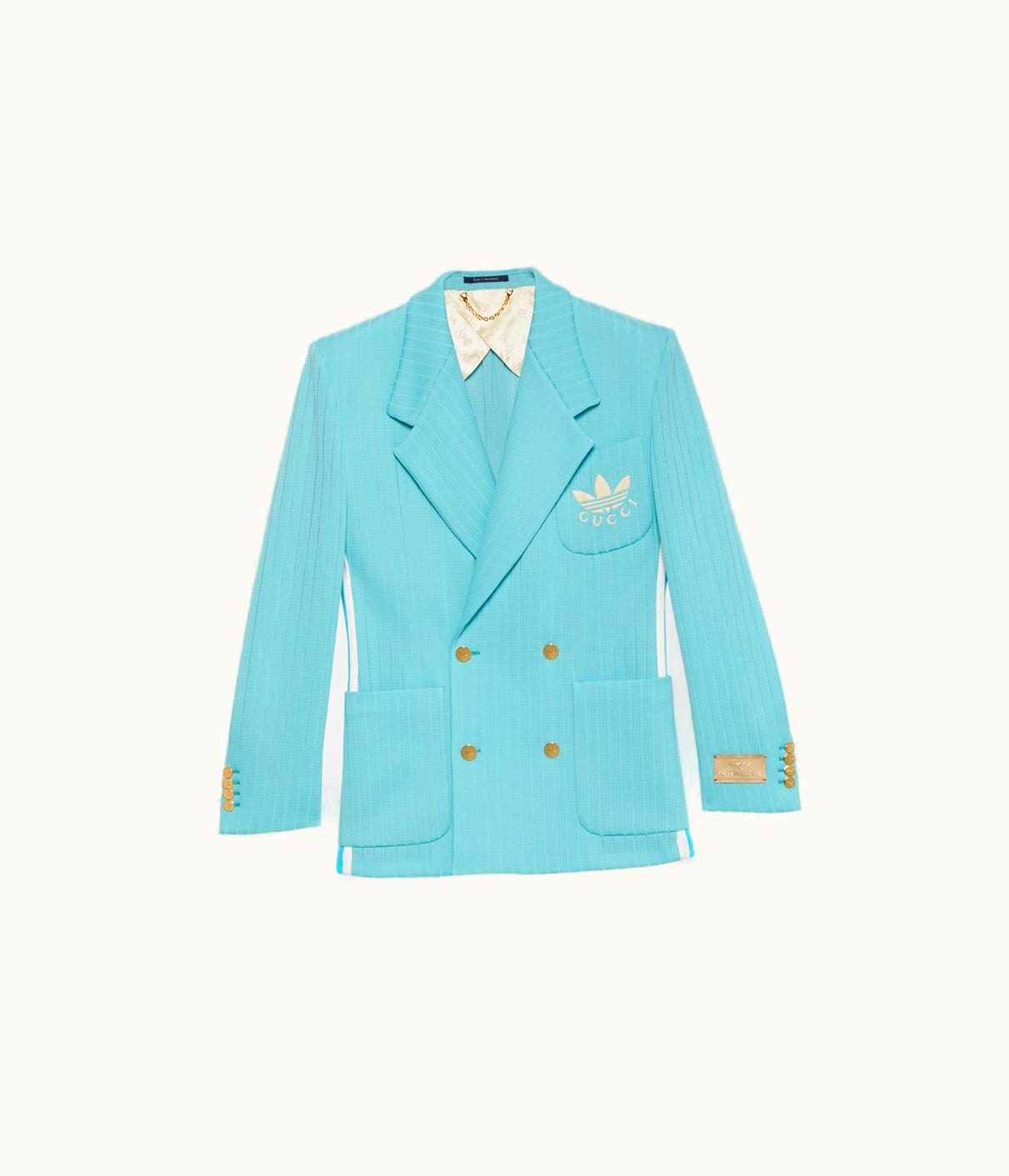Gucci Adidas X Gucci Rib Jersey Formal Jacket