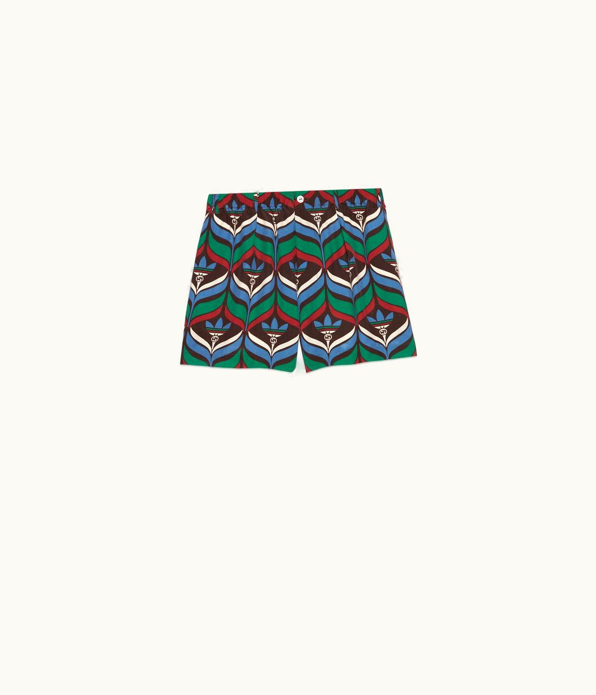 Gucci Adidas X Gucci Trefoil Print Shorts UZ0137473