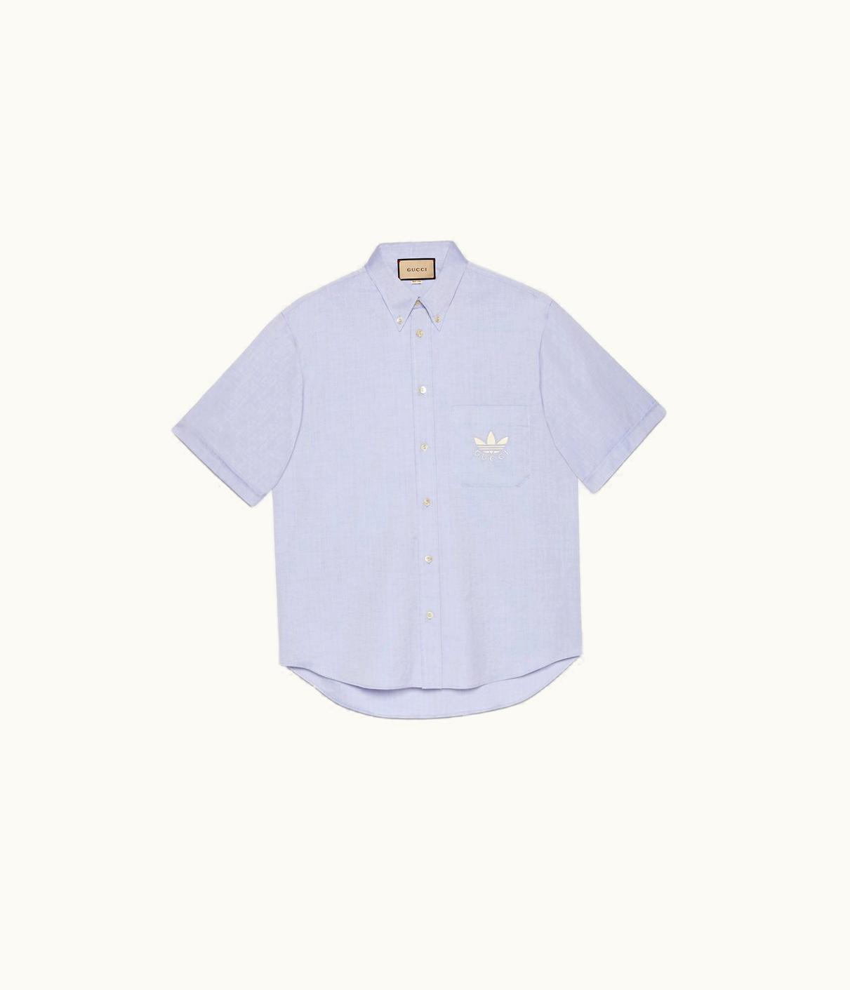 Gucci Adidas X Gucci Oxford Cotton Shirt