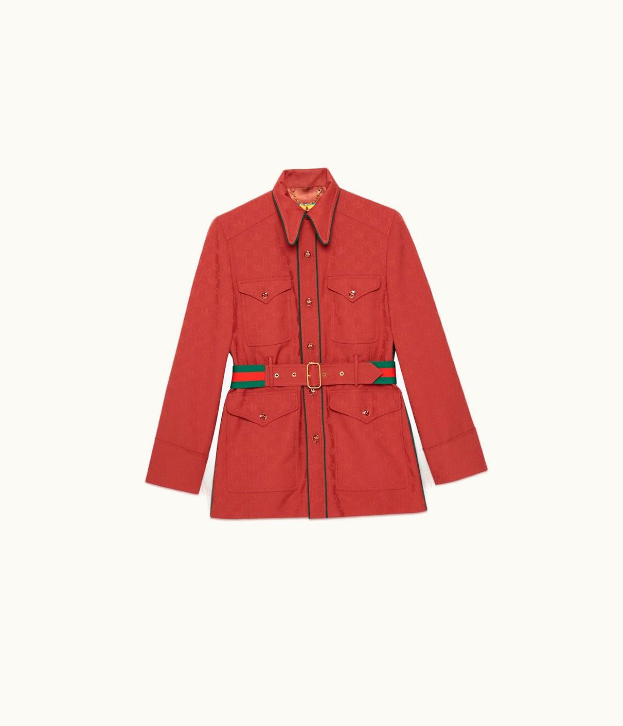 Gucci Adidas X Gucci GG Trefoil Jacquard Jacket UZ0137533
