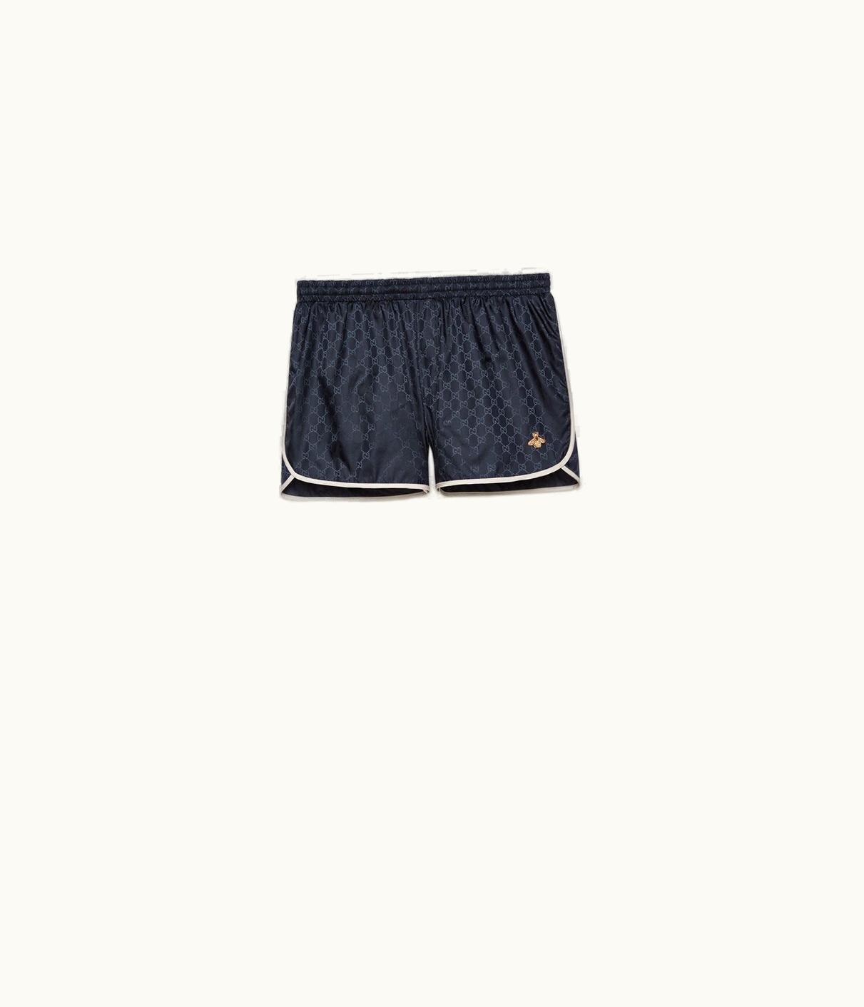 Gucci GG Nylon Swim Short With Bee