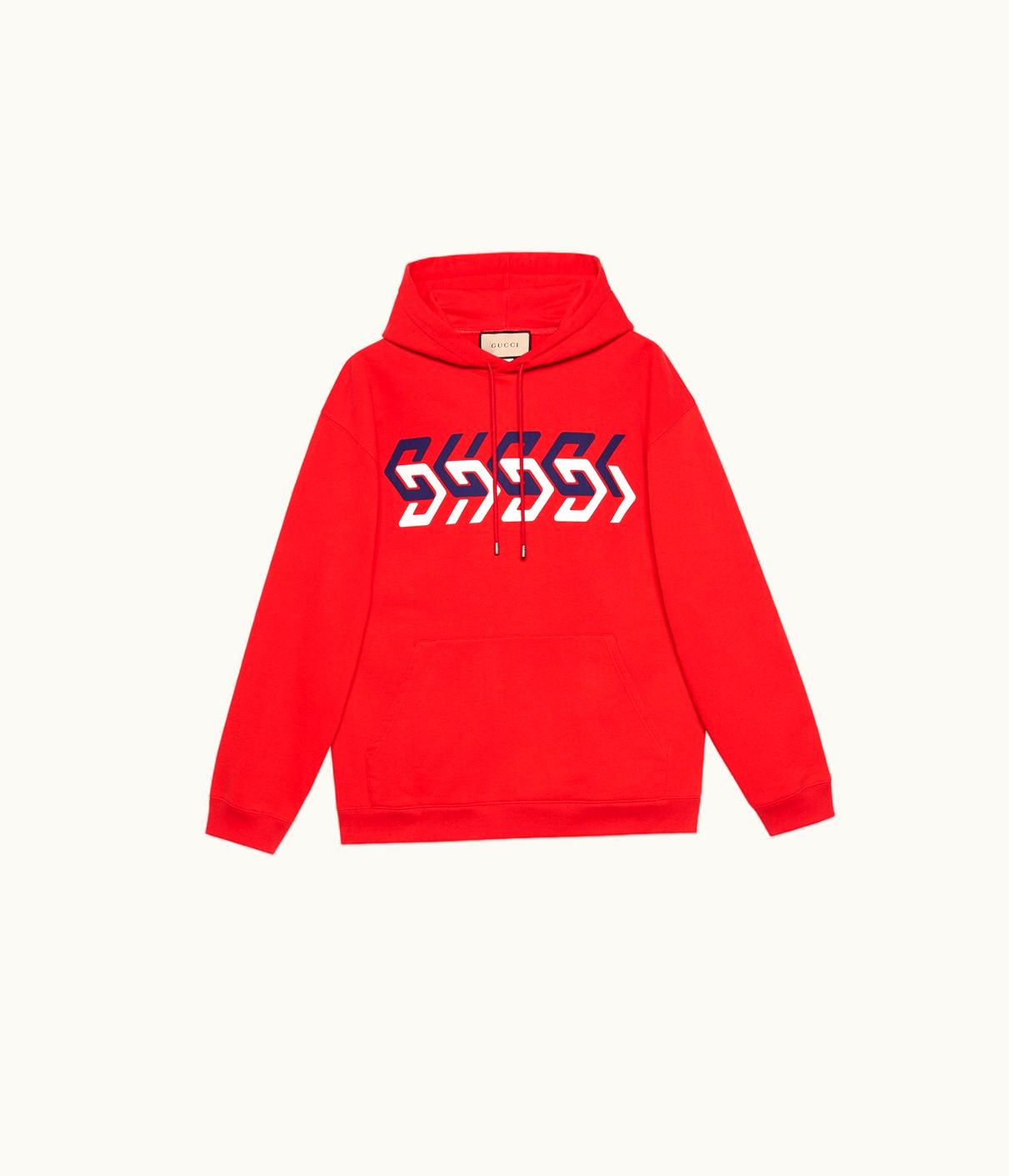 Gucci Jersey Sweatshirt With Gucci Mirror Print UZ0137588