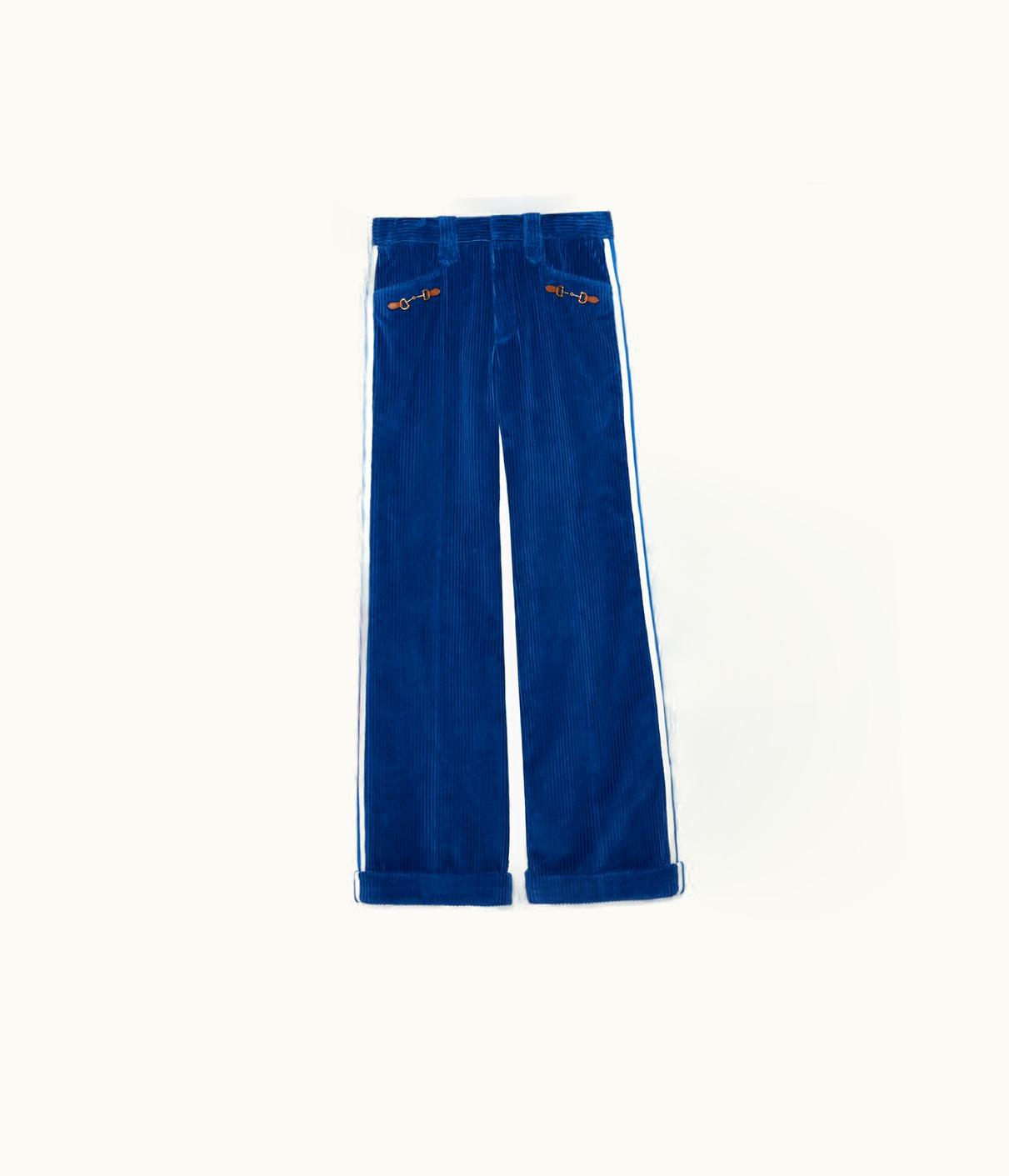 Gucci Adidas X Gucci Corduroy Trouser With Horsebit