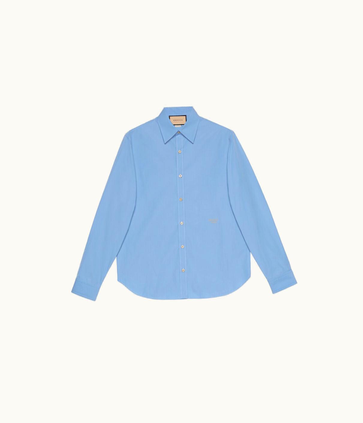 Gucci Cotton Shirt With Gucci Boutique