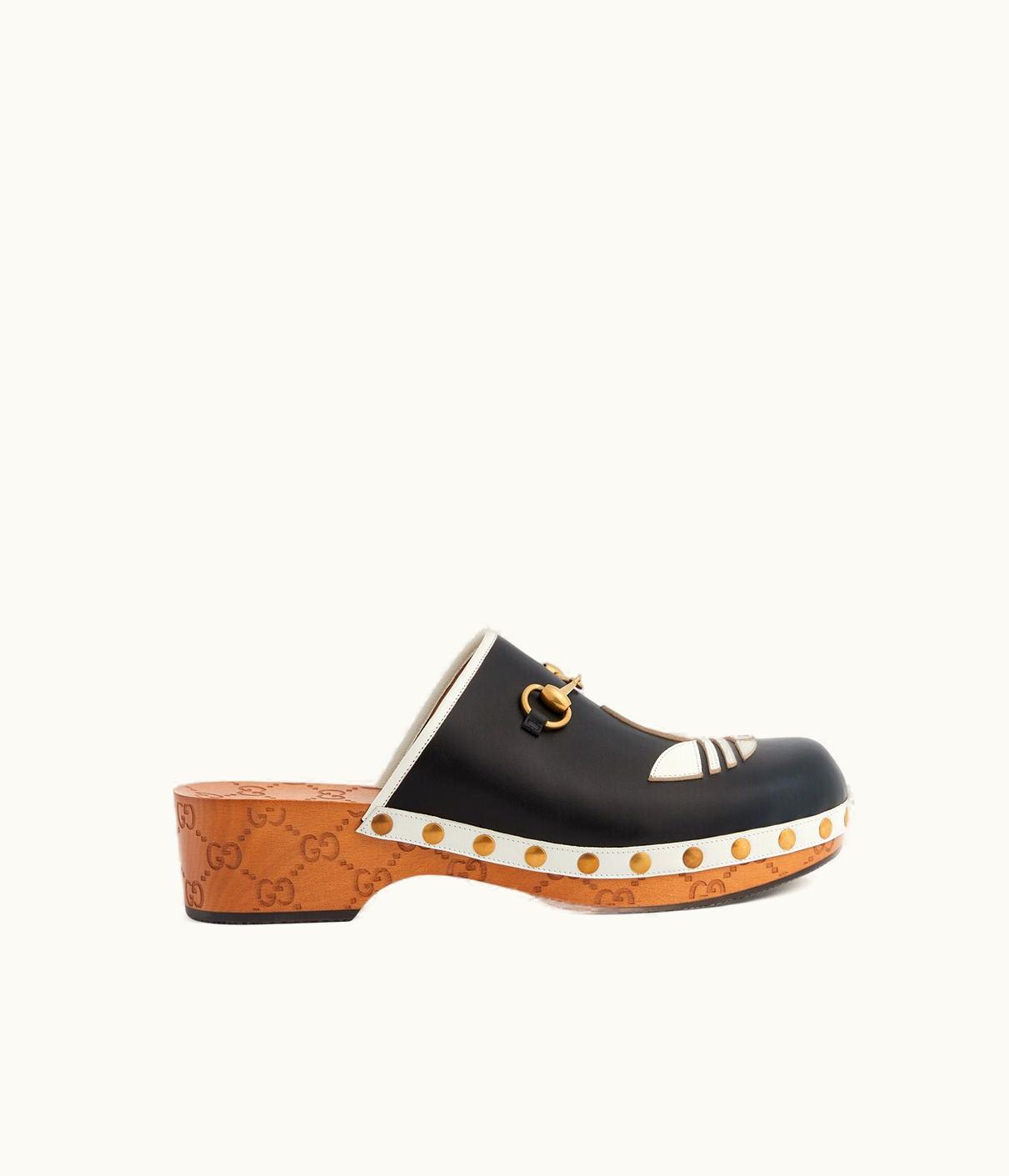 Gucci Gucci Adidas X Gucci Men's Leather Clog