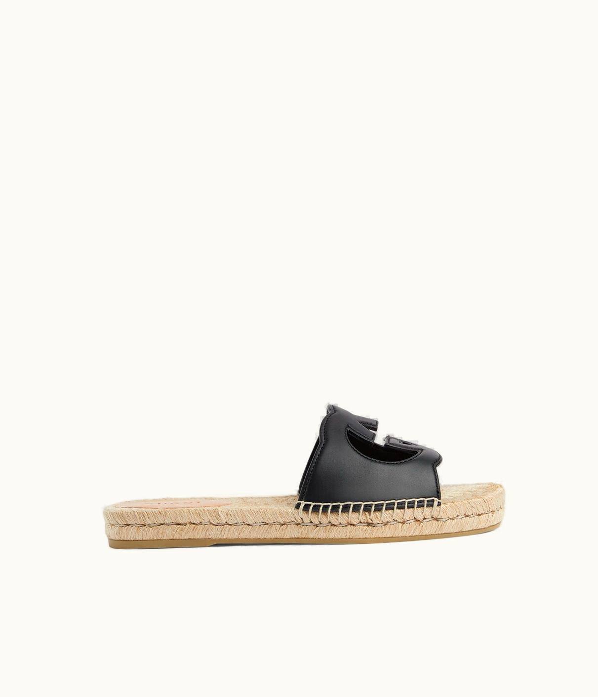 Gucci Gucci Men's Interlocking G Cut-Out Slide Sandal