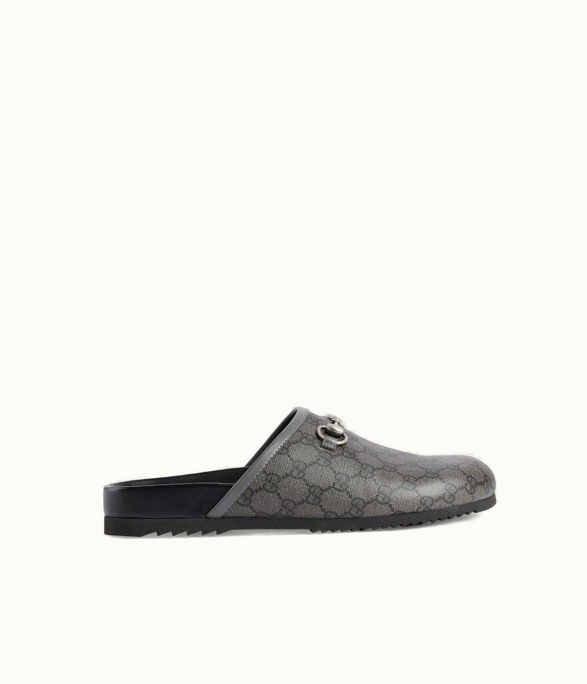 Gucci Gucci Men's GG Mule With Horsebit