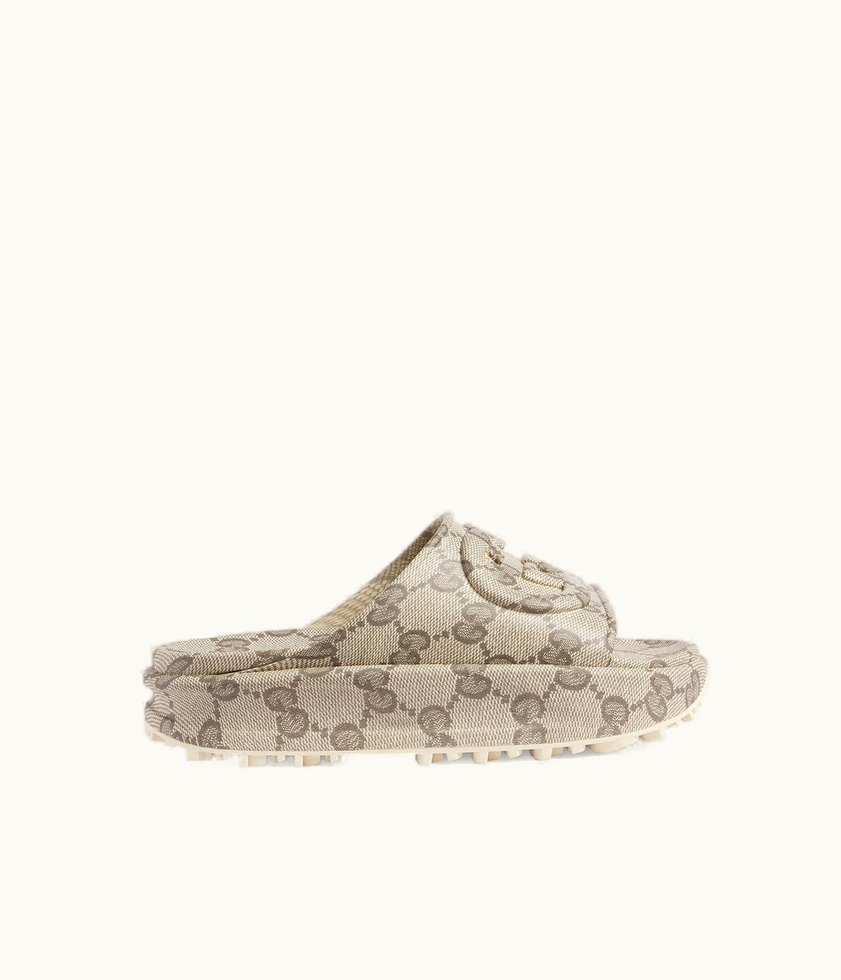 Gucci Gucci Men's Slide Sandal With Interlocking G
