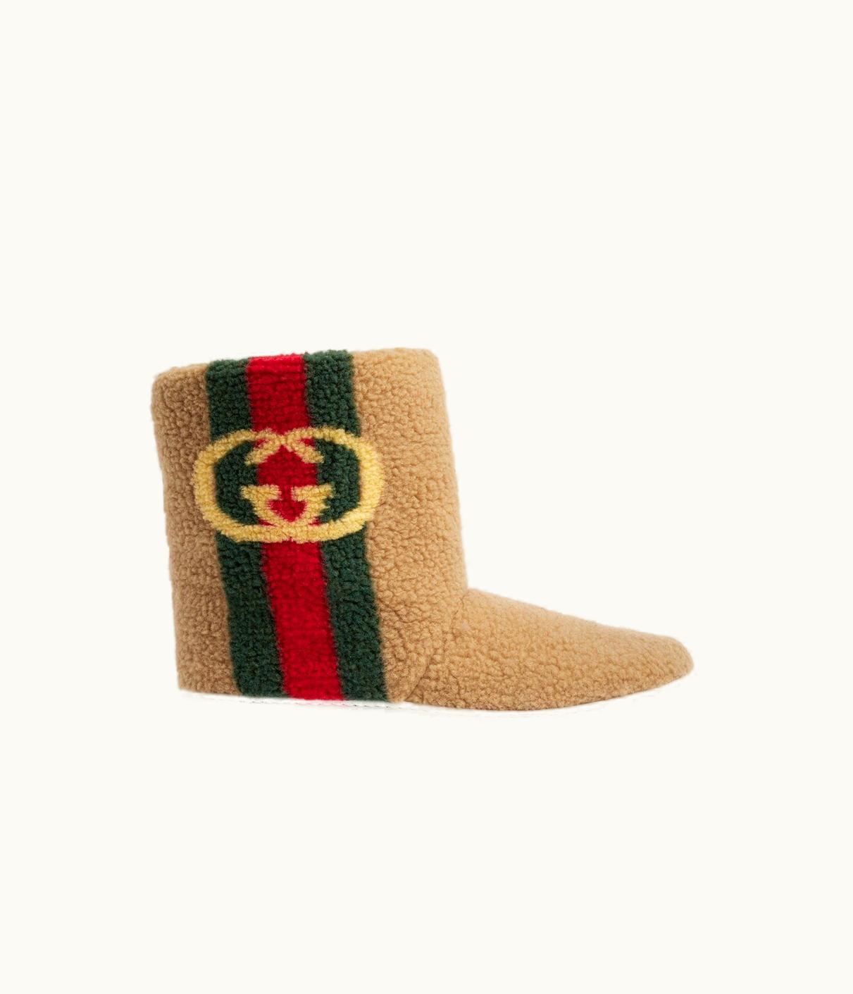 Gucci Gucci Men's Ankle Boot With Interlocking G