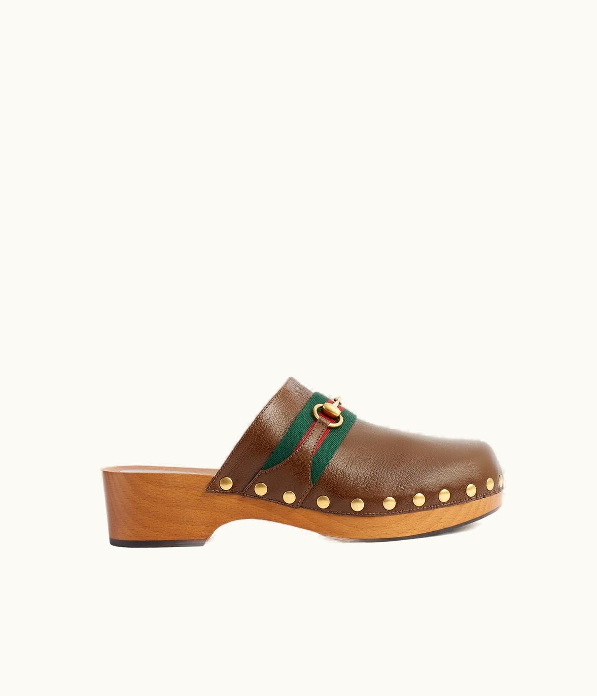 Gucci Gucci Men's Leather Slipper With Horsebit