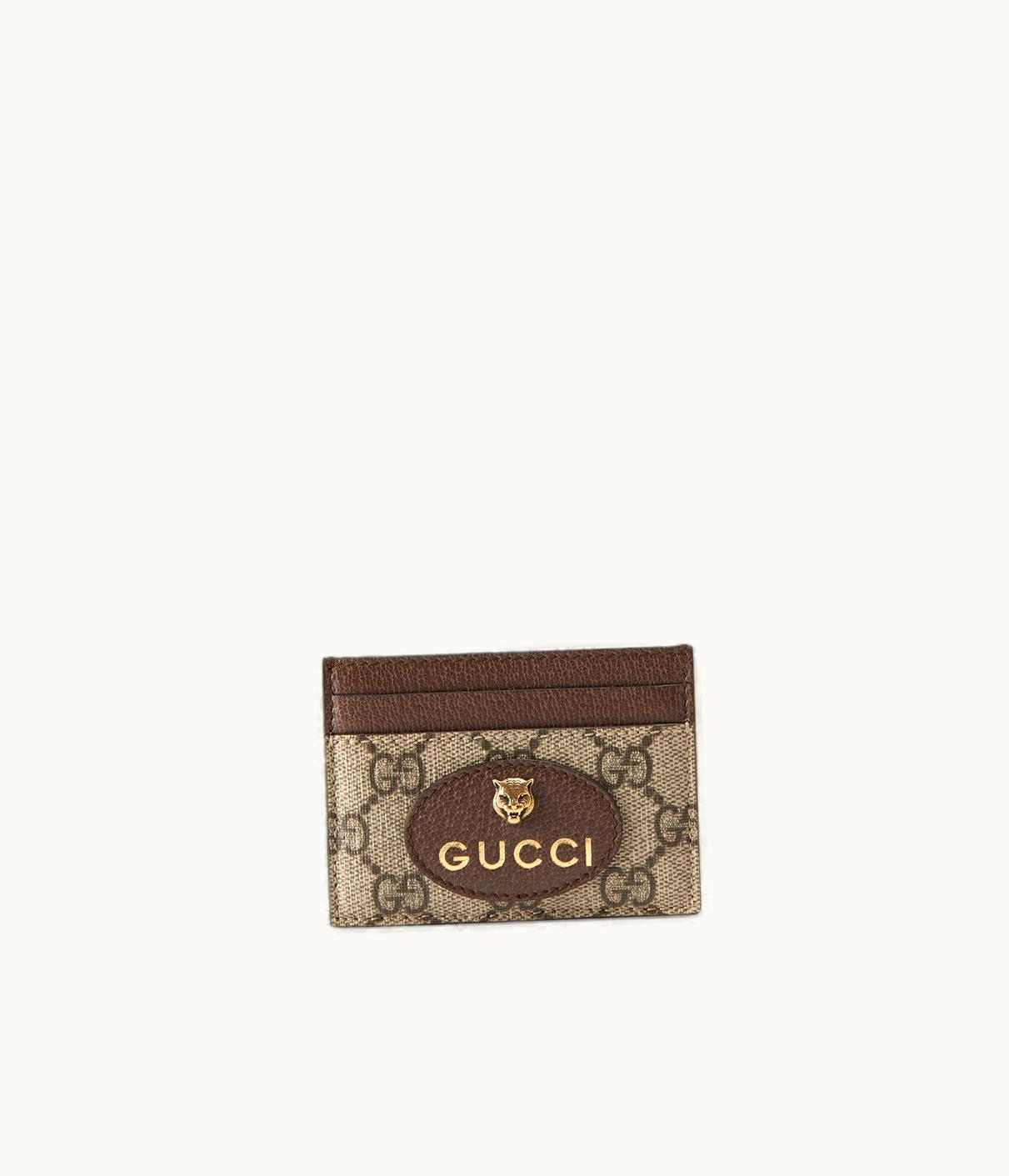 Gucci Gucci Neo Vintage GG Supreme Card Case