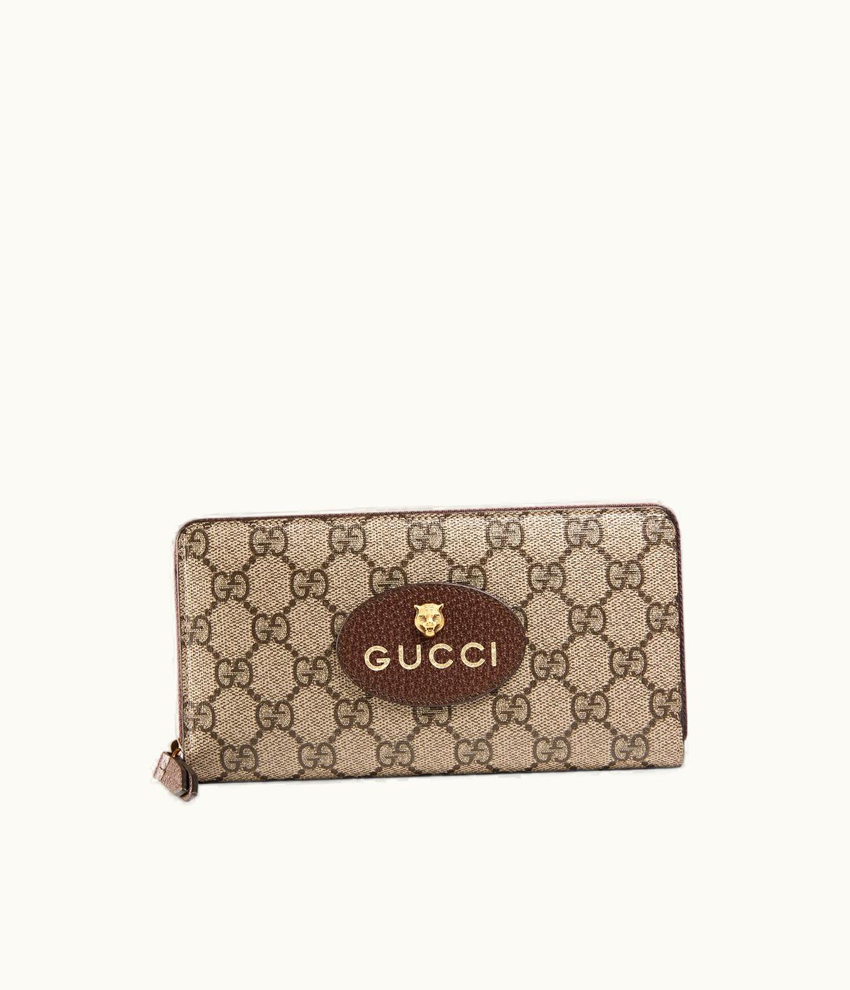 Gucci Gucci Neo Vintage GG Supreme Zip Around Wallet