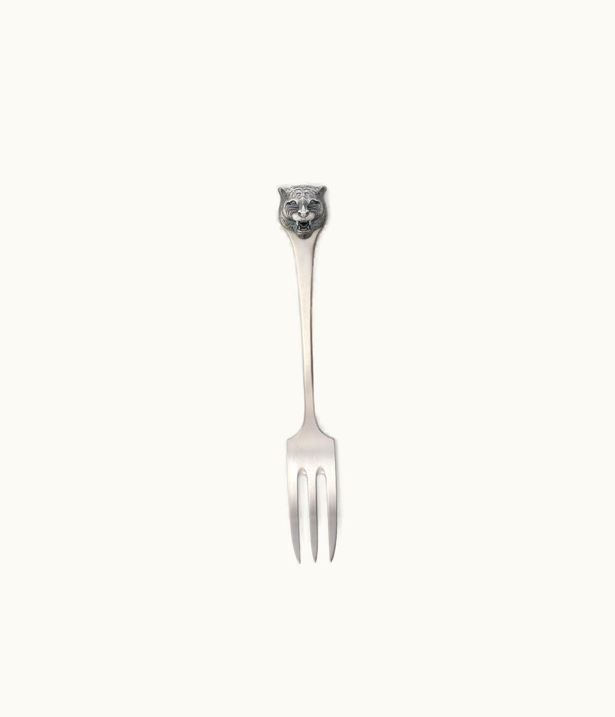 Gucci Gucci Dessert Fork With Tiger Head, Set Of 2