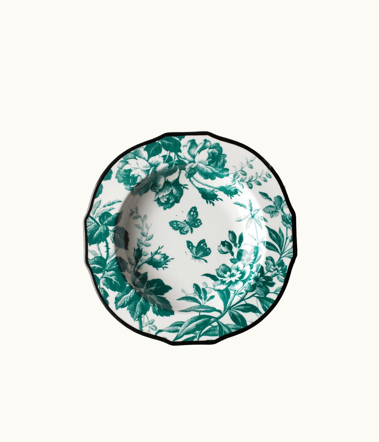 Gucci Gucci Herbarium Rim Soup Bowl, Set Of Two UZ0138605