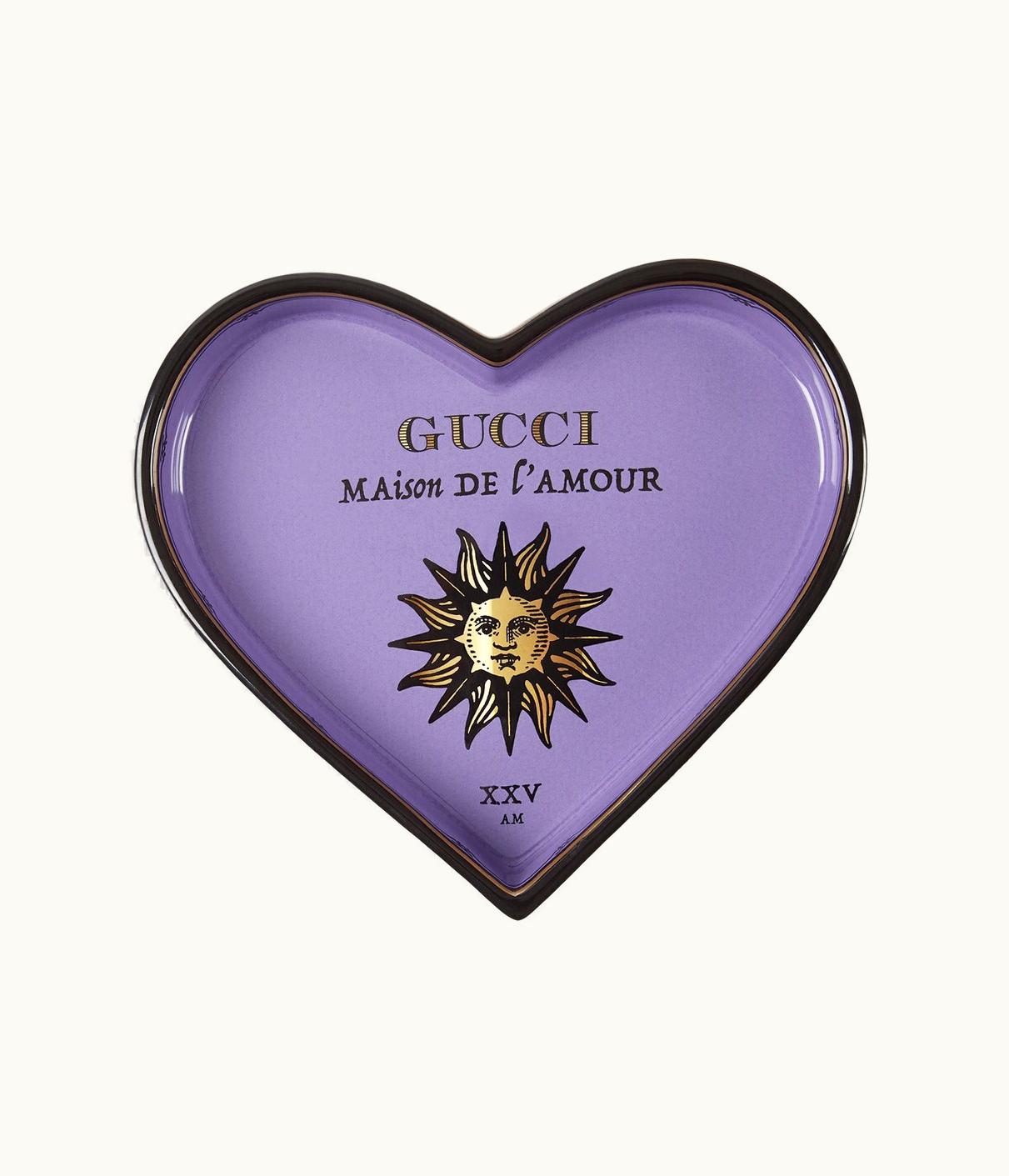 Gucci Gucci Heart Change Tray With 'Maison De L'Amour' Print UZ0138633
