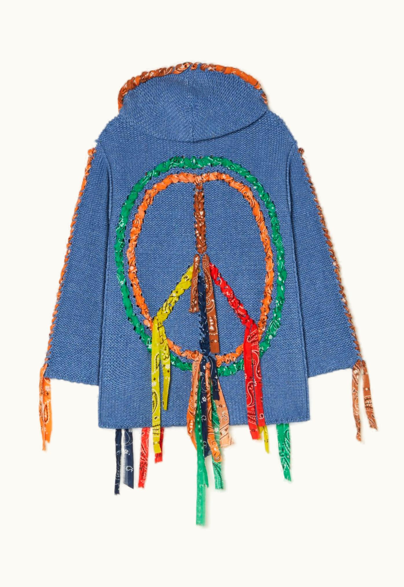 Alanui Alanui Inner Peace Baja Hoodie