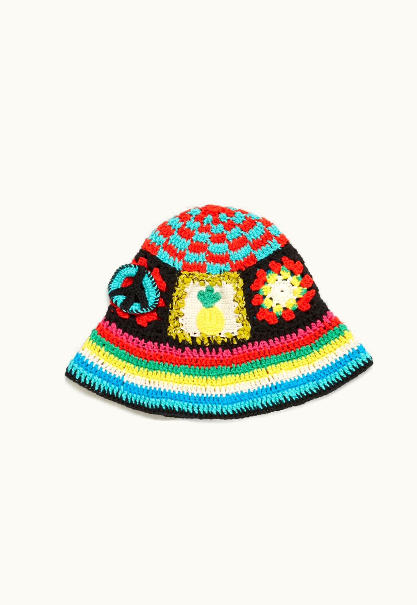 Alanui Alanui Positive Handmade Bucket Hat