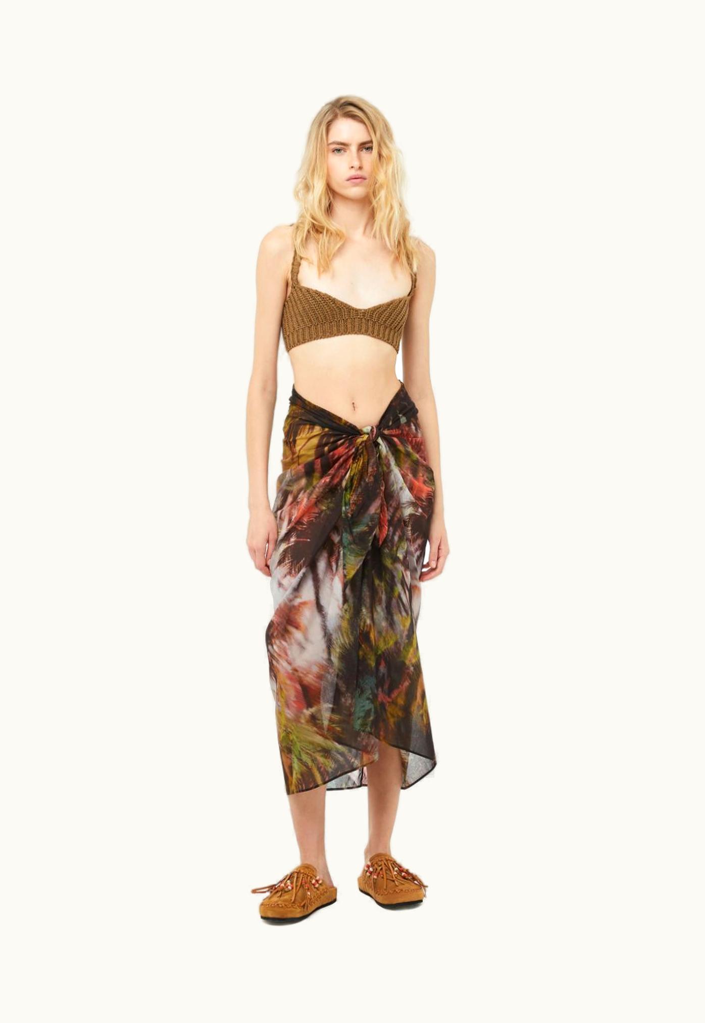 Alanui Alanui Printed Pareo Tropical Madness