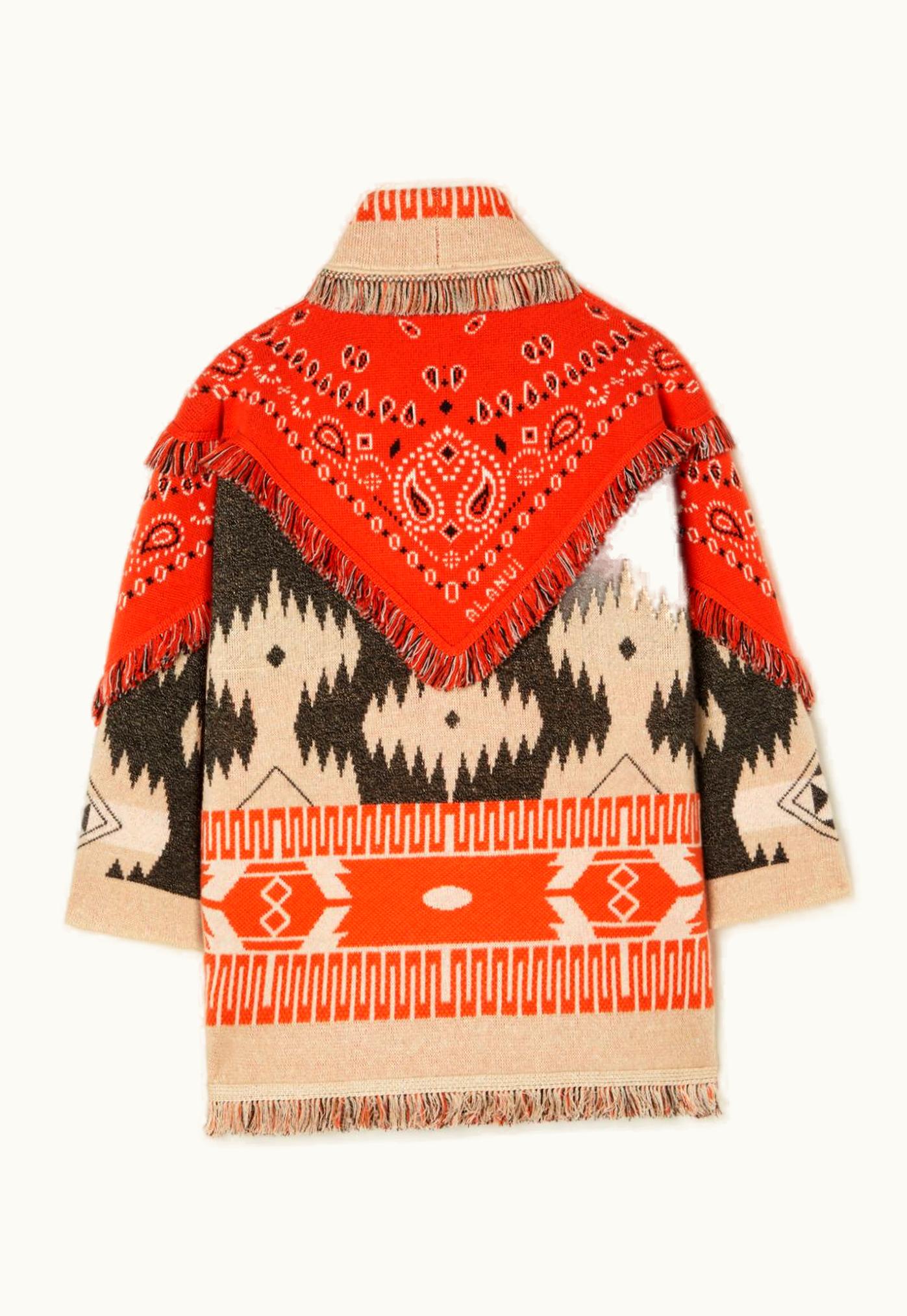 Alanui Alanui Cardigan Hybrid Patch Icon UZ0138814