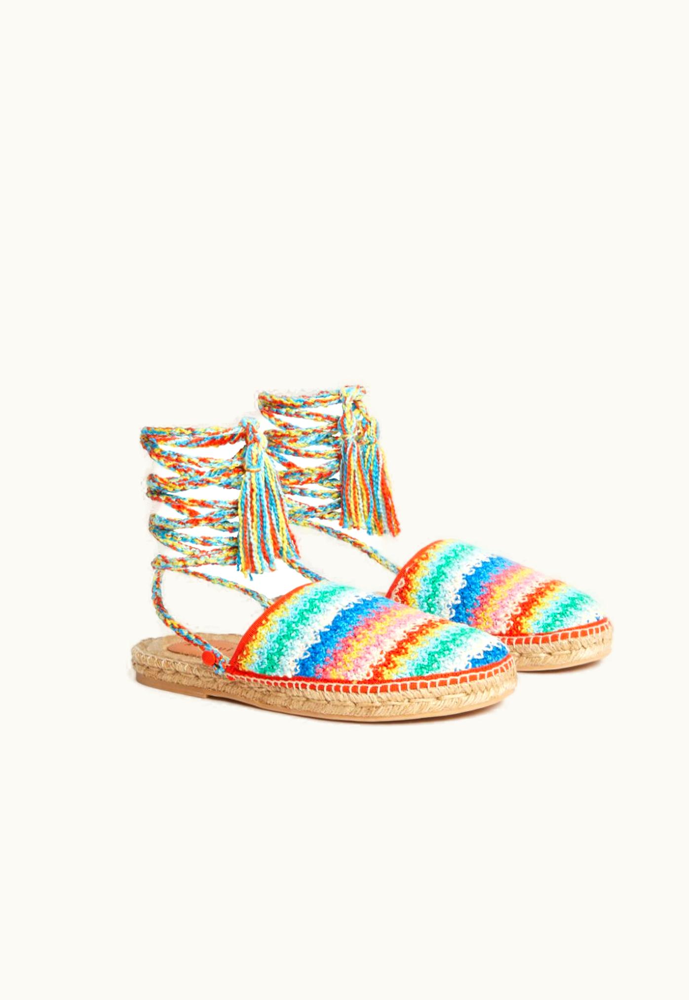 Alanui Alanui Over The Rainbow Espadrille
