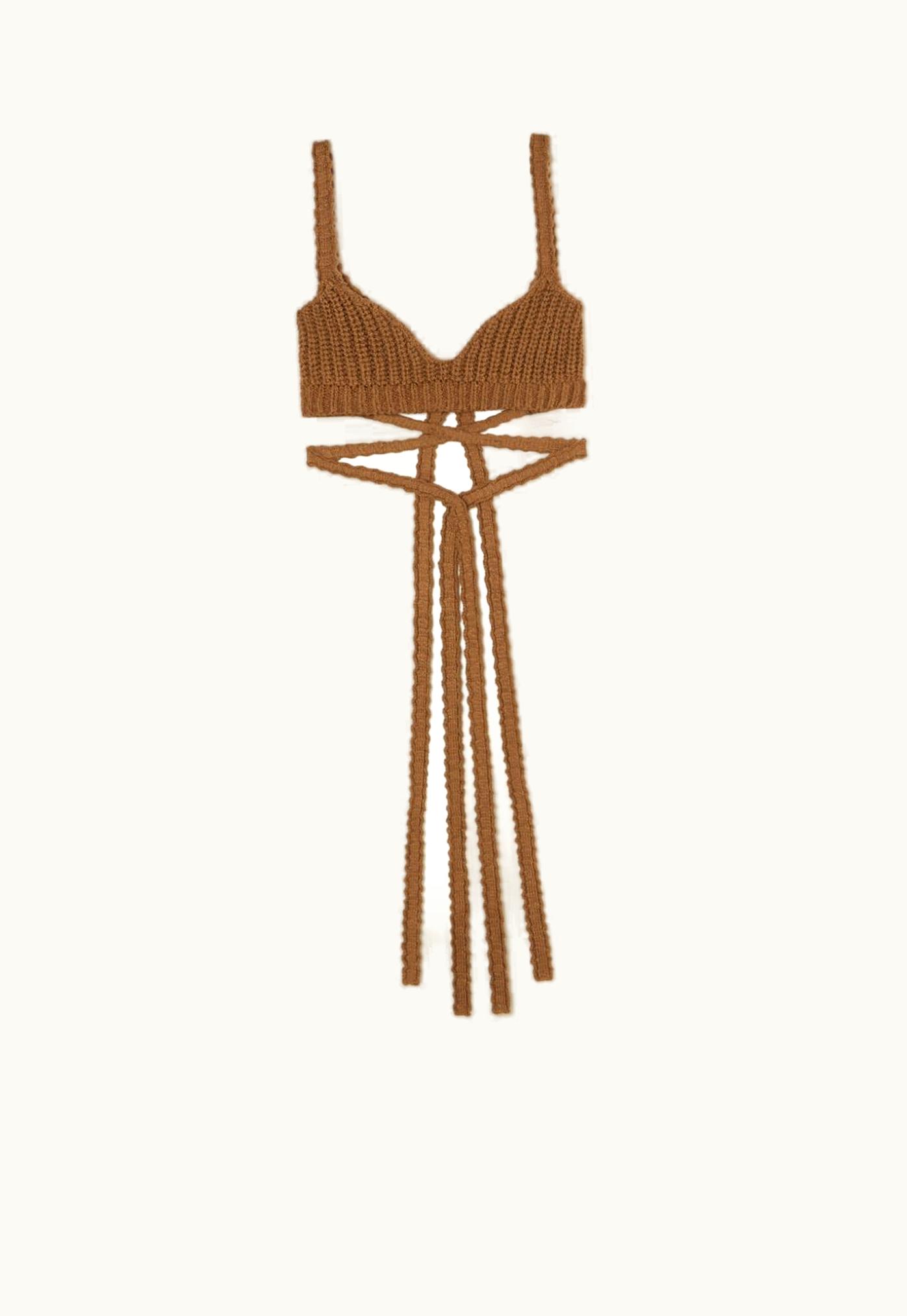 Alanui Alanui Palm Springs Knit Bra UZ0138962