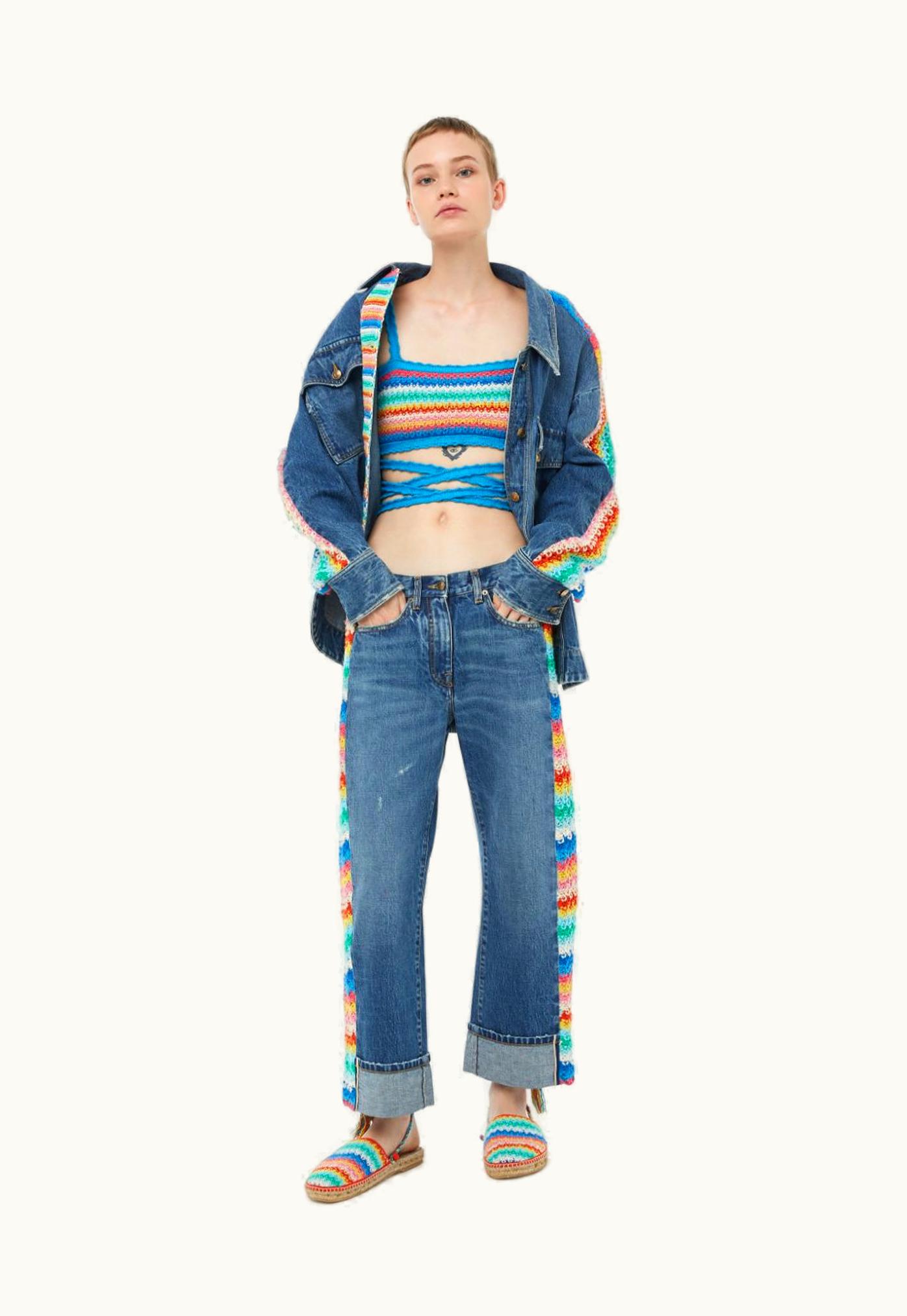 Alanui Alanui Over The Rainbow Bra