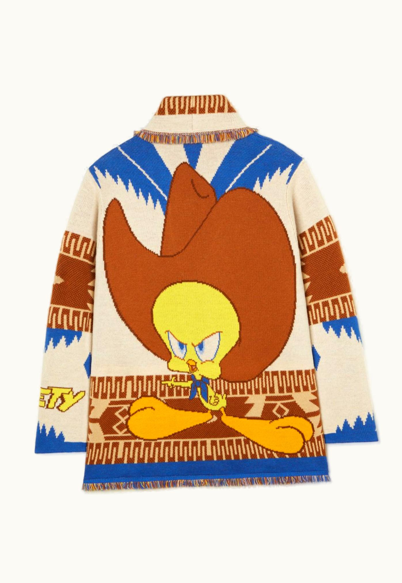 Alanui Alanui Tweety Cowboy Icon Cardigan