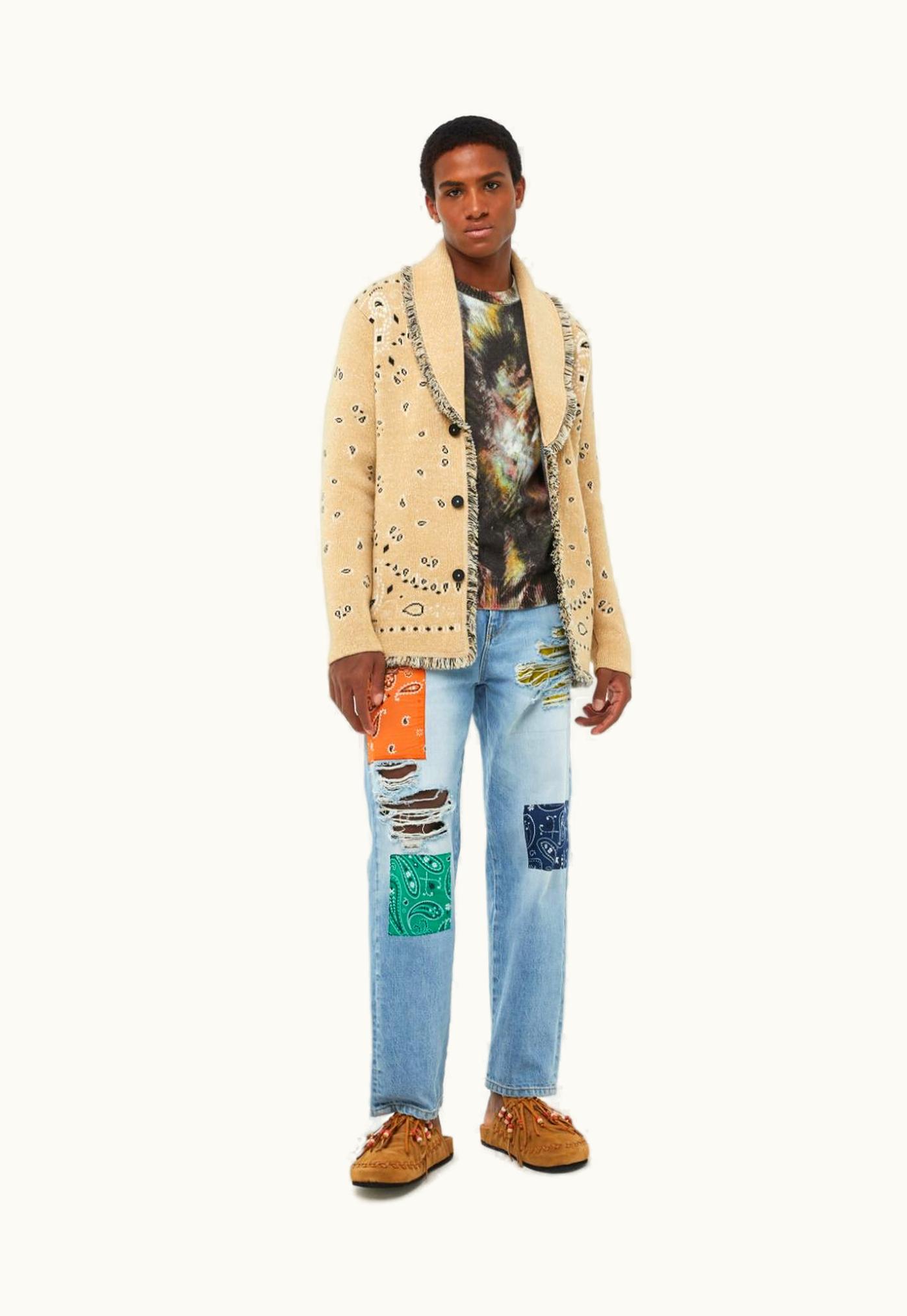 Alanui Alanui Denim Jeans Patchwork