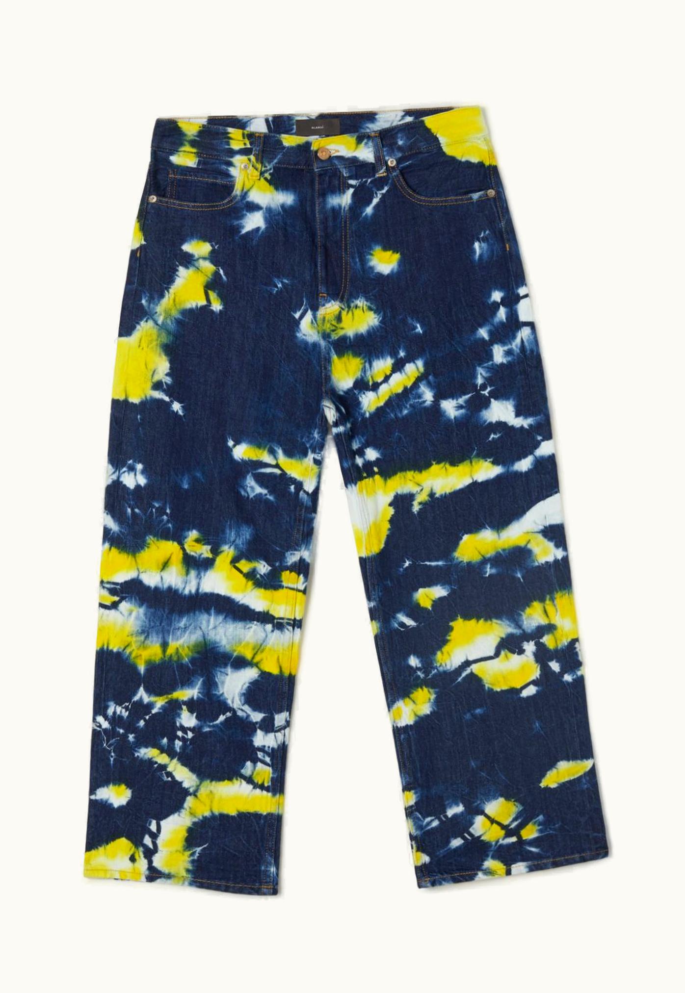 Alanui Alanui Moonrise Tie Dye Denim Pants UZ0139004
