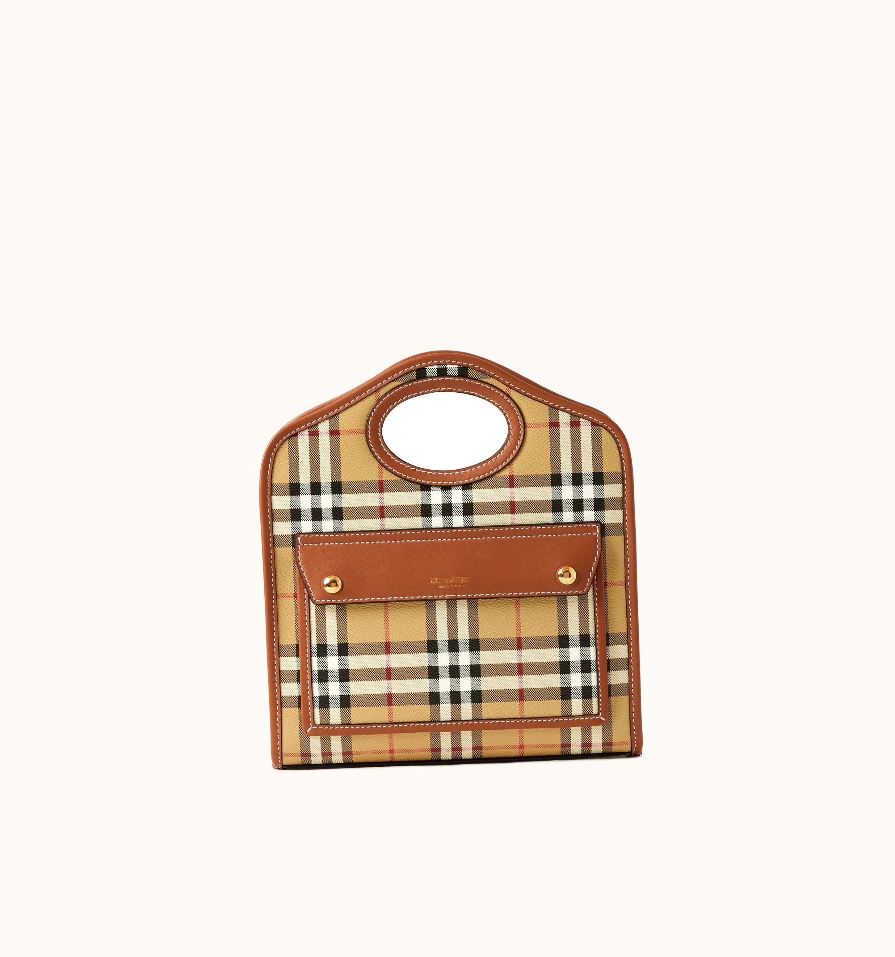 Burberry Burberry Mini Pocket Bag In Briar Brown - Women UZ0139151