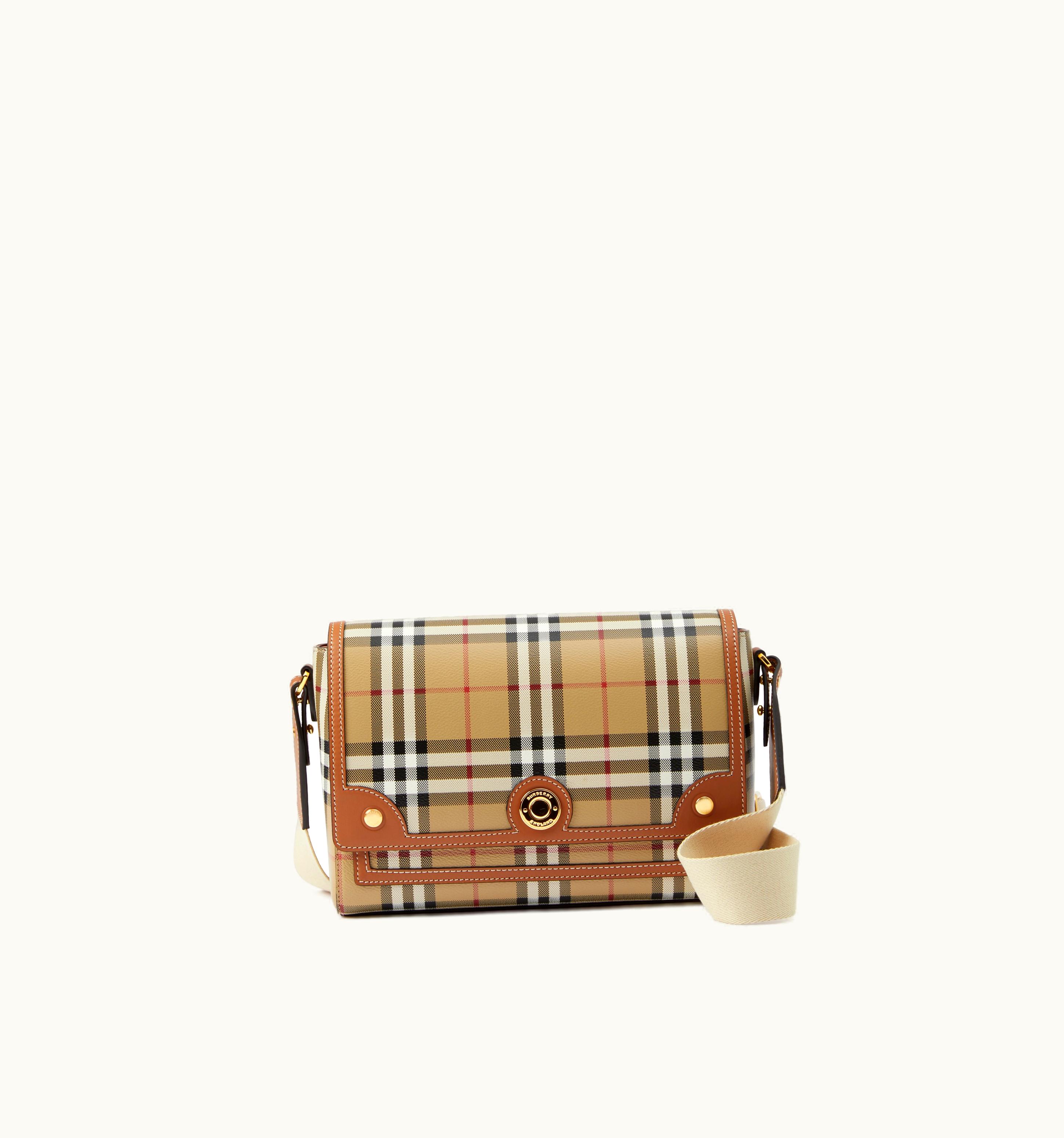 Burberry Burberry Note Bag In Briar Brown - Women