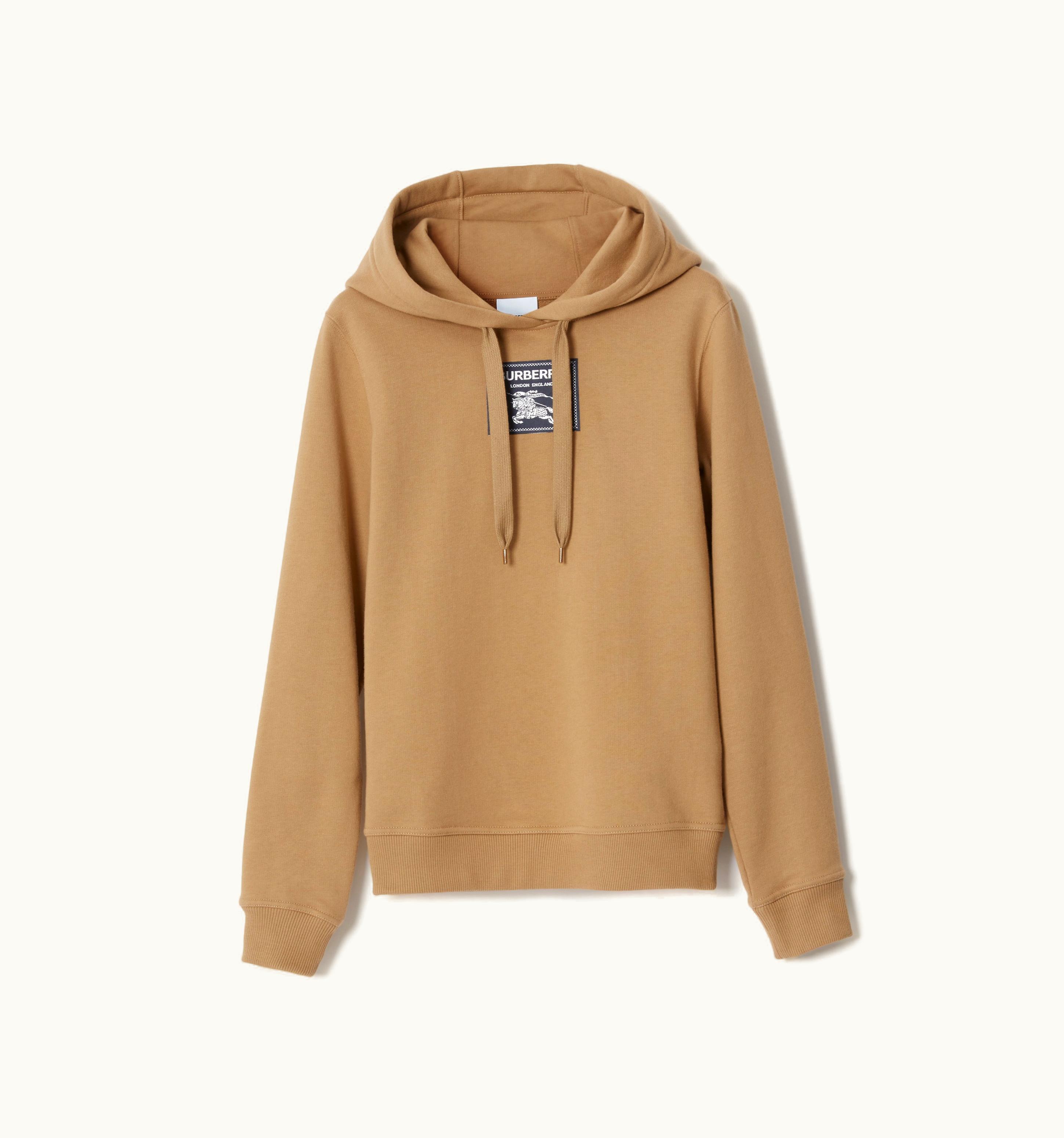 Burberry Burberry Prorsum Label Cotton Hoodie In Camel - Women