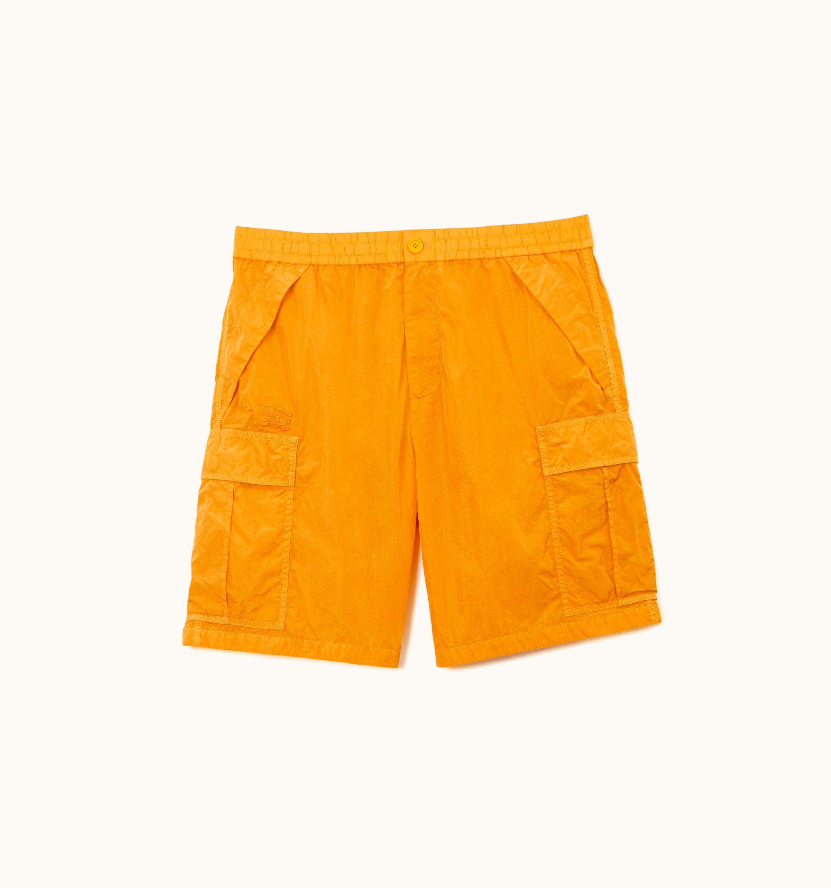Burberry Burberry Nylon Cargo Shorts In Marigold - Men UZ0139336