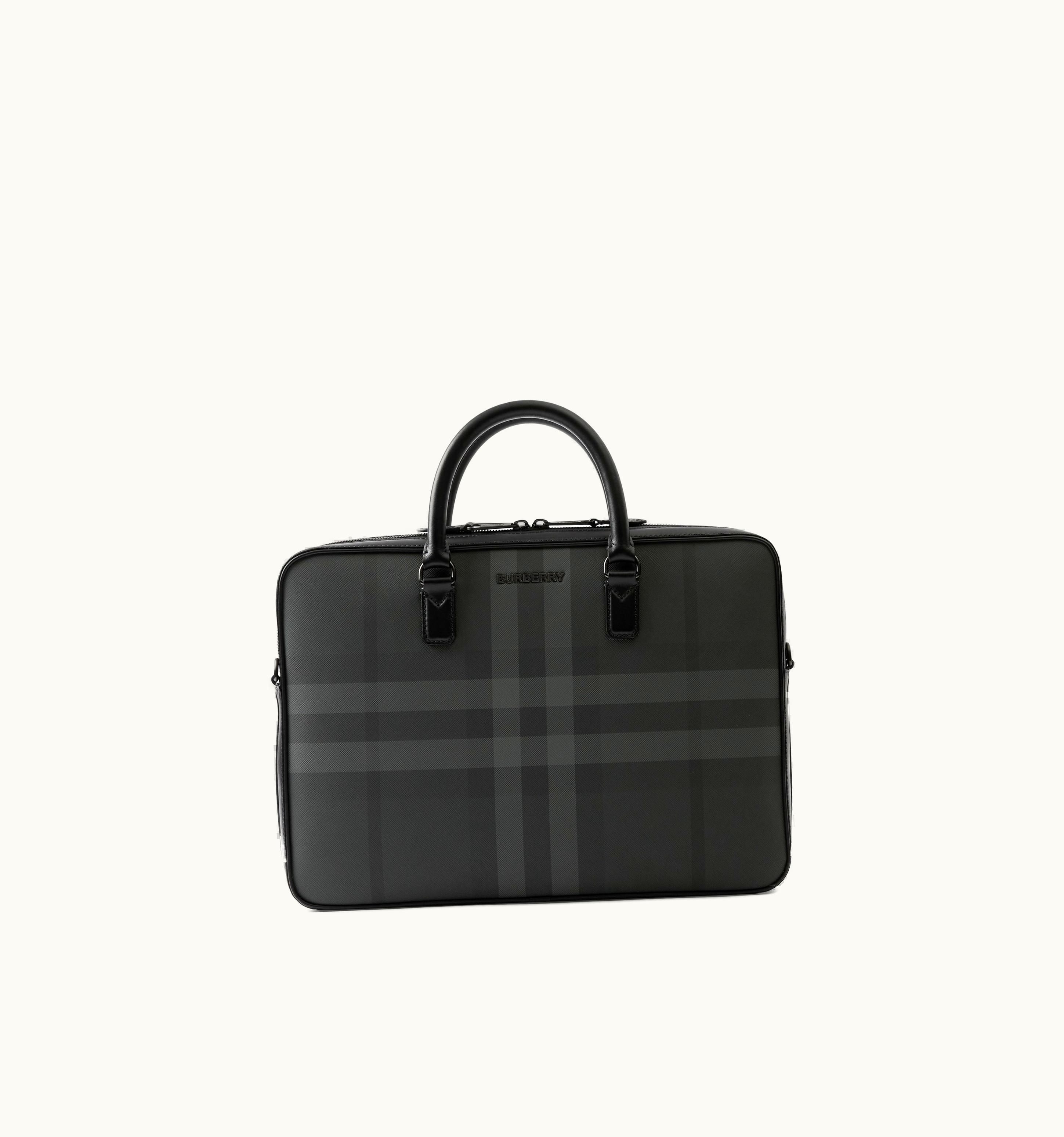 Burberry Burberry Ainsworth Tote Bag In Charcoal - Men