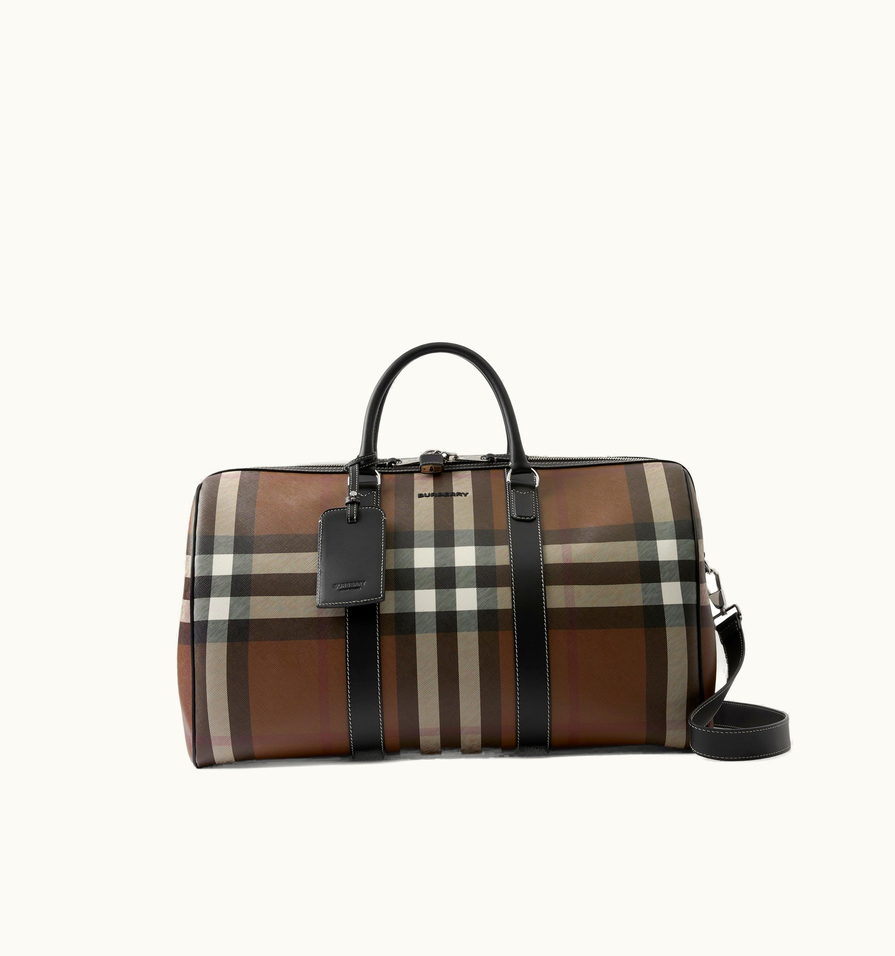 Burberry Burberry Boston Holdall In Dark Birch Brown - Men UZ0139560