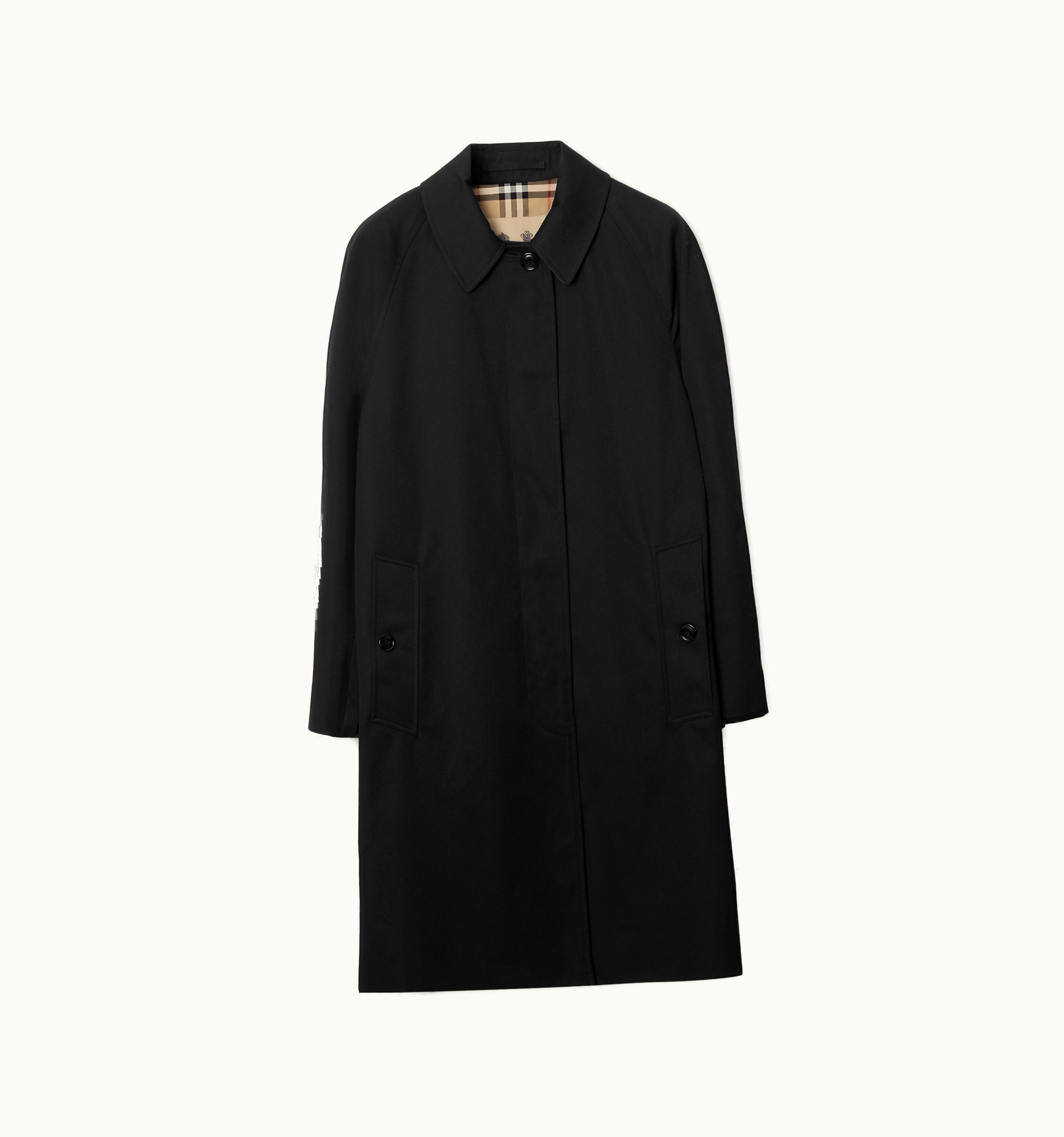 Burberry Burberry Camden Heritage Car Coat In Black - Women