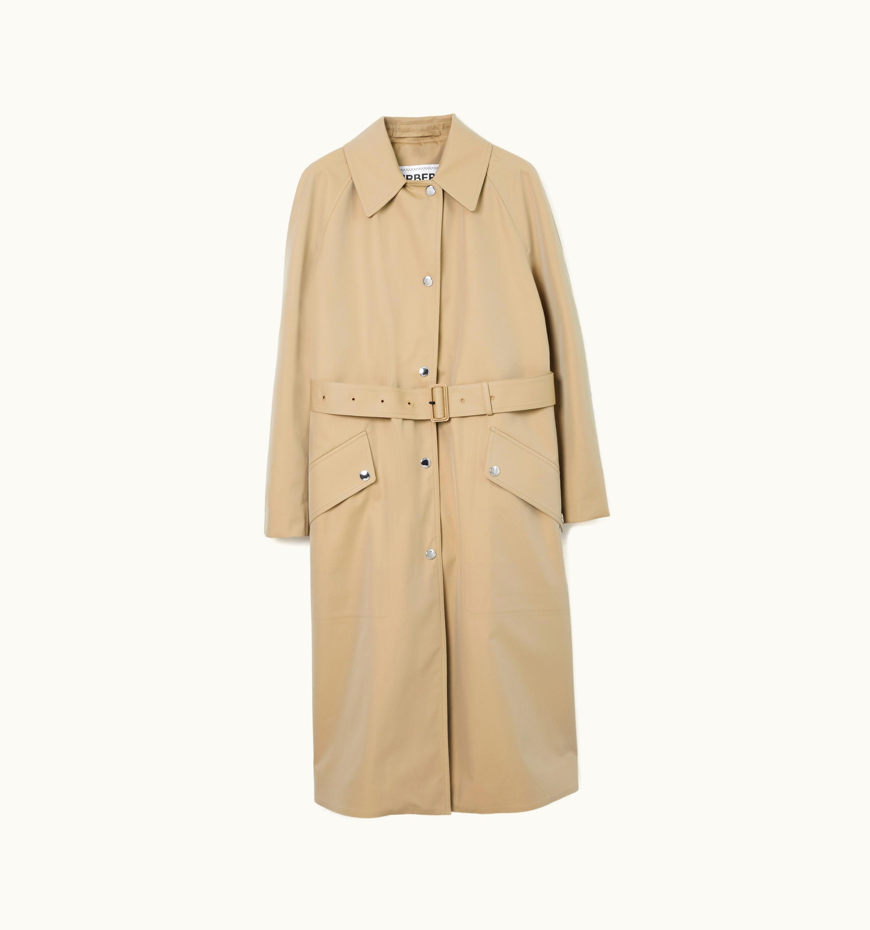 Burberry Burberry Tri-Layer Gabardine Car Coat In Modern Honey - Women
