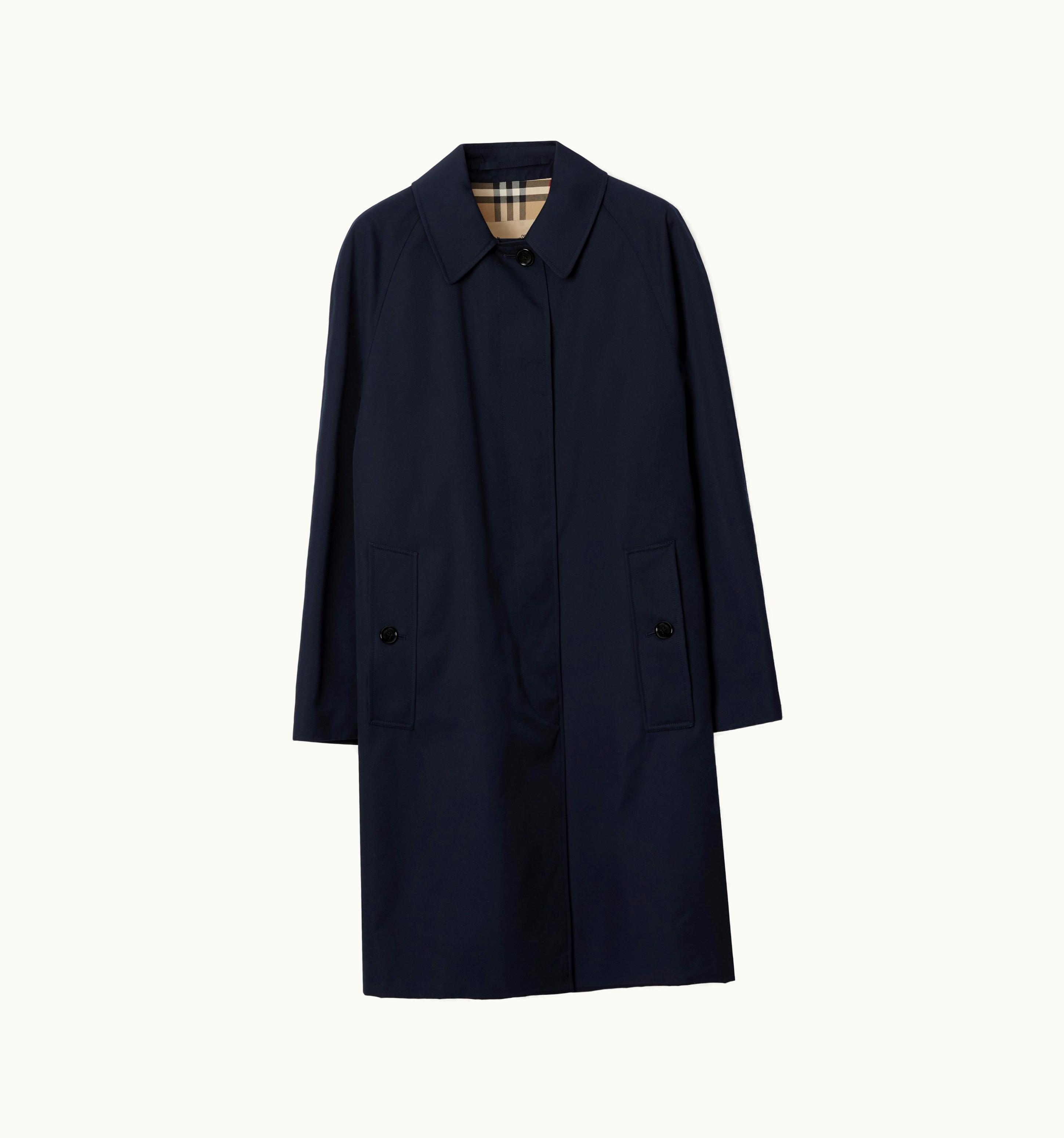 Burberry Burberry Camden Heritage Car Coat In Coal Blue - Women UZ0139663