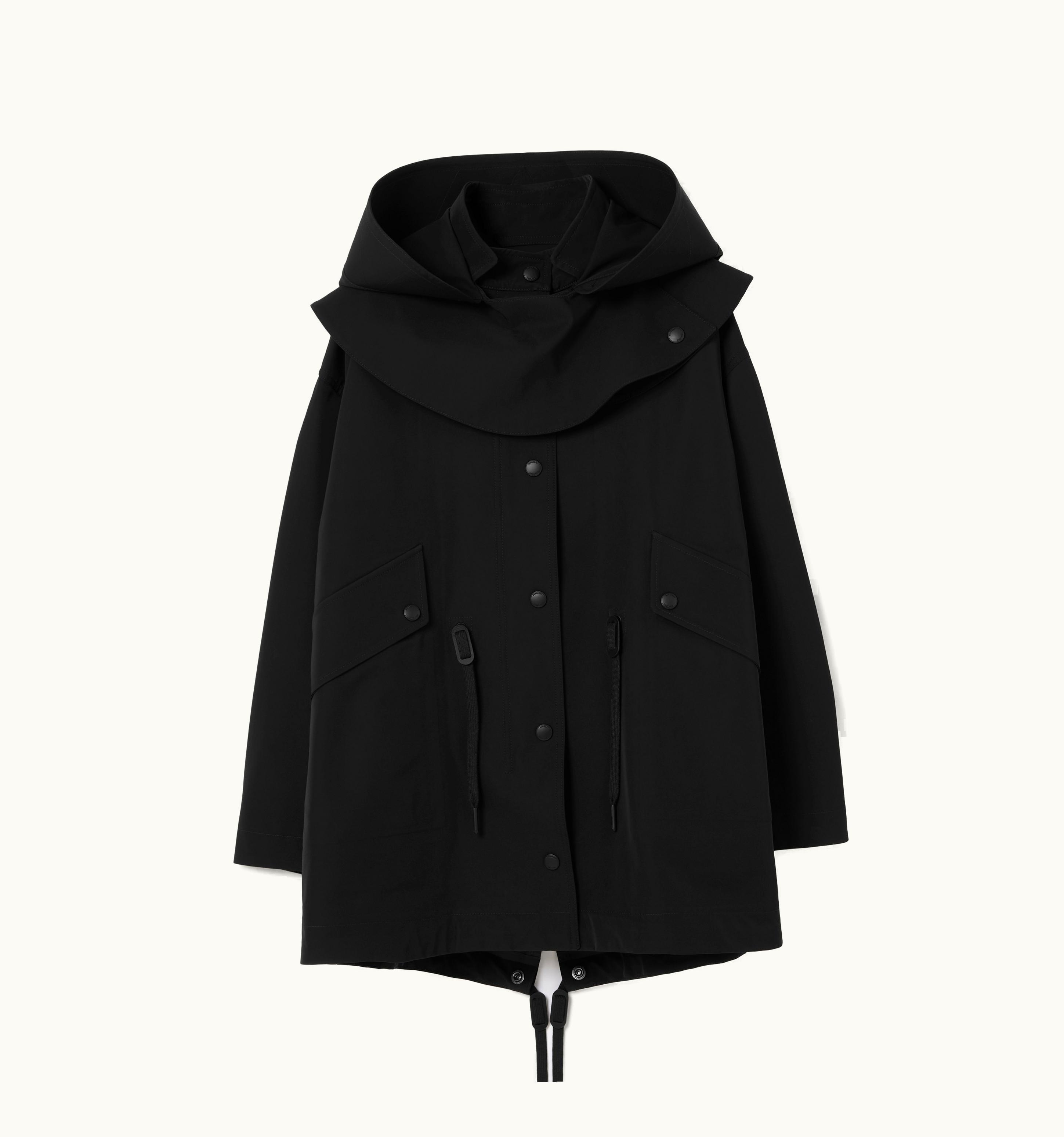 Burberry Burberry Detachable Hood Tri-Layer Oversized Parka In Black - Women UZ0139721