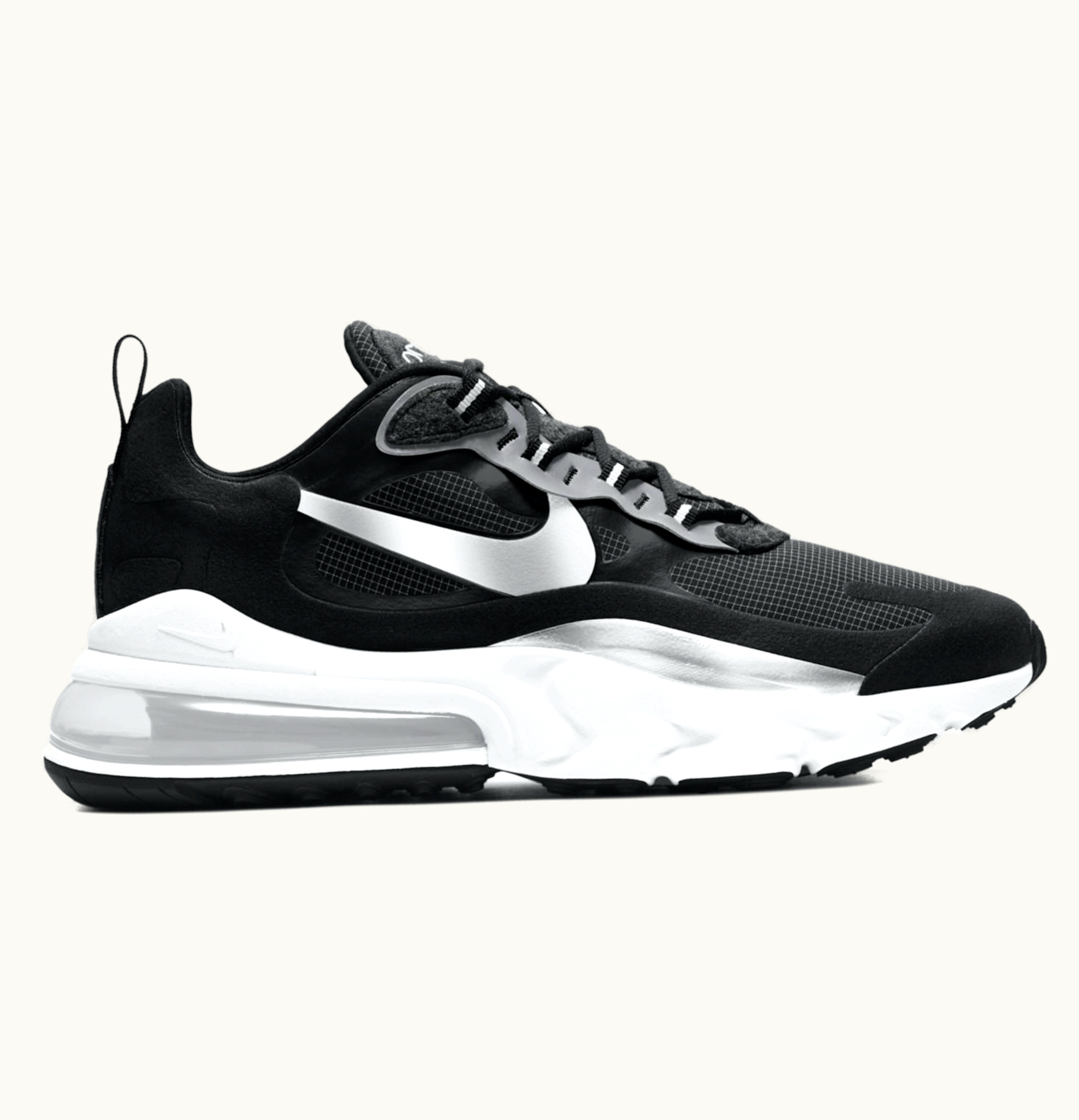 Nike Nike Air Max 270 React Metallic Silver