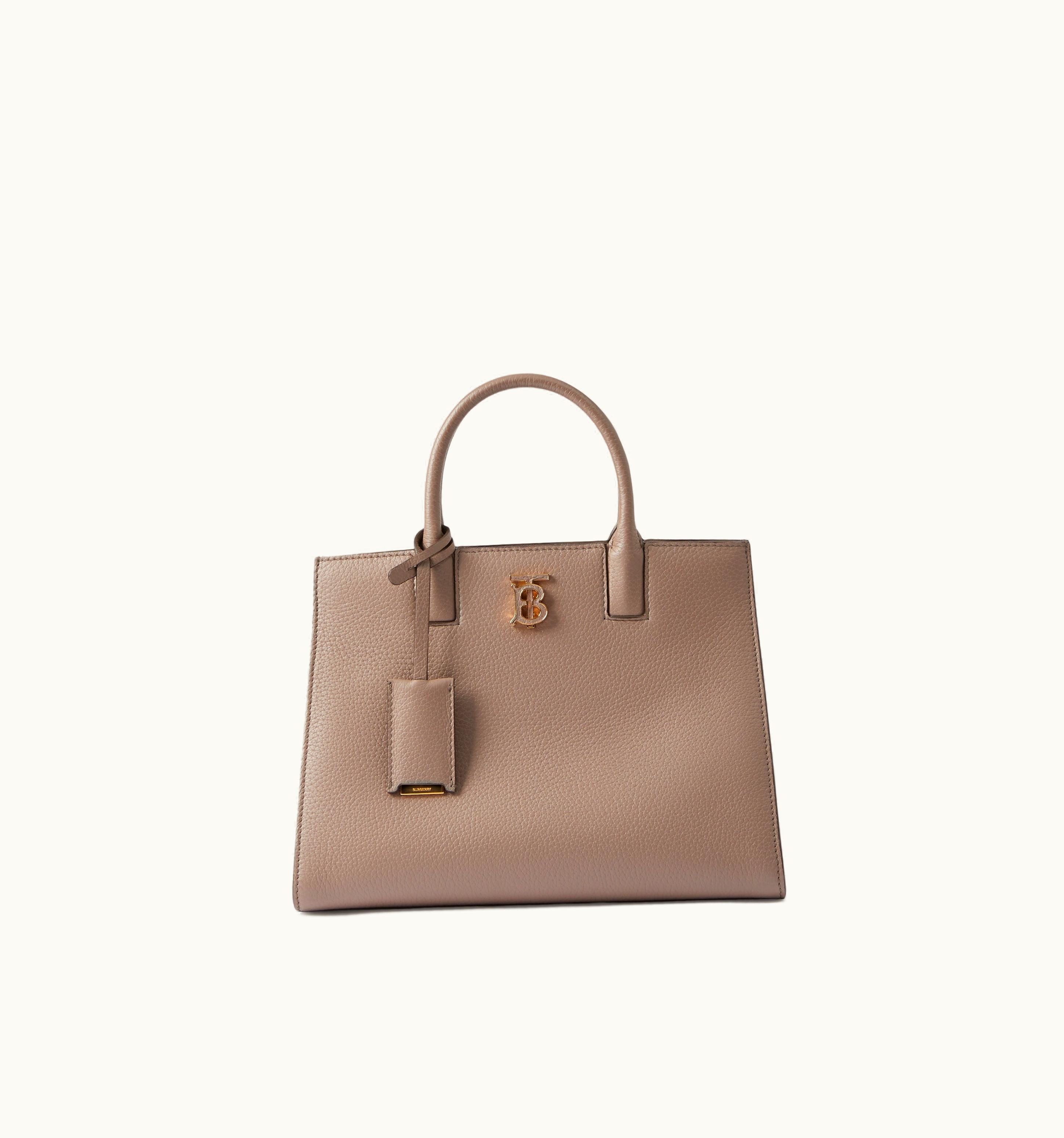 Burberry Burberry Mini Frances Bag In Light Saddle Brown - Women UZ0140123