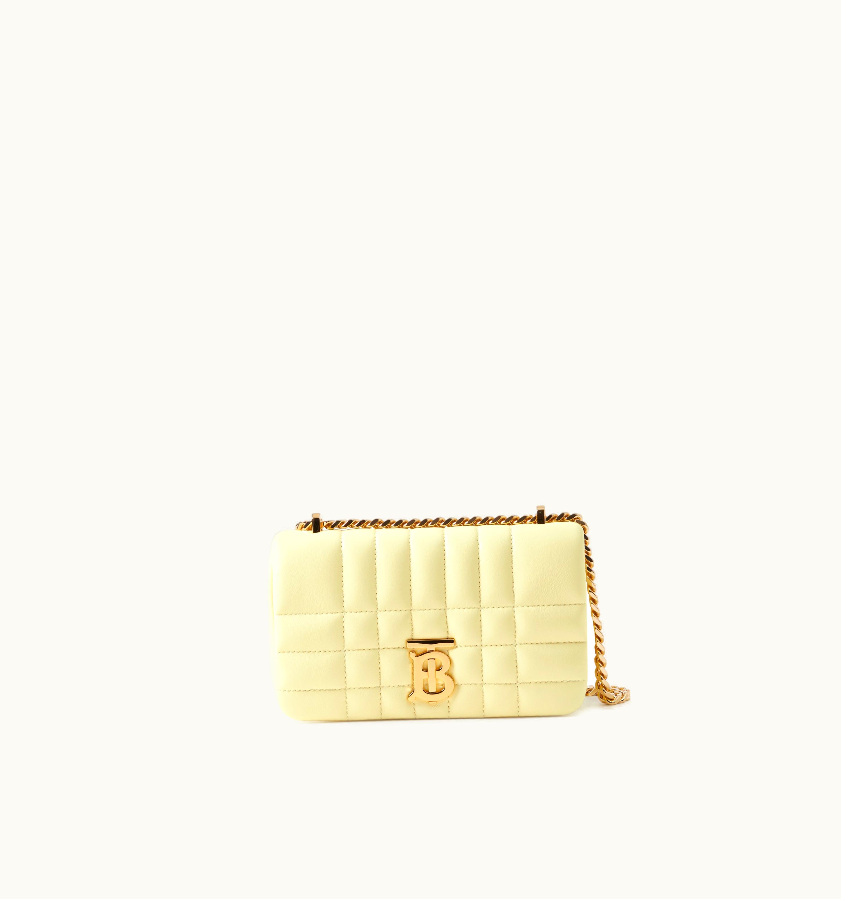 Burberry Burberry Mini Lola Bag In Cool Lemon - Women UZ0140198