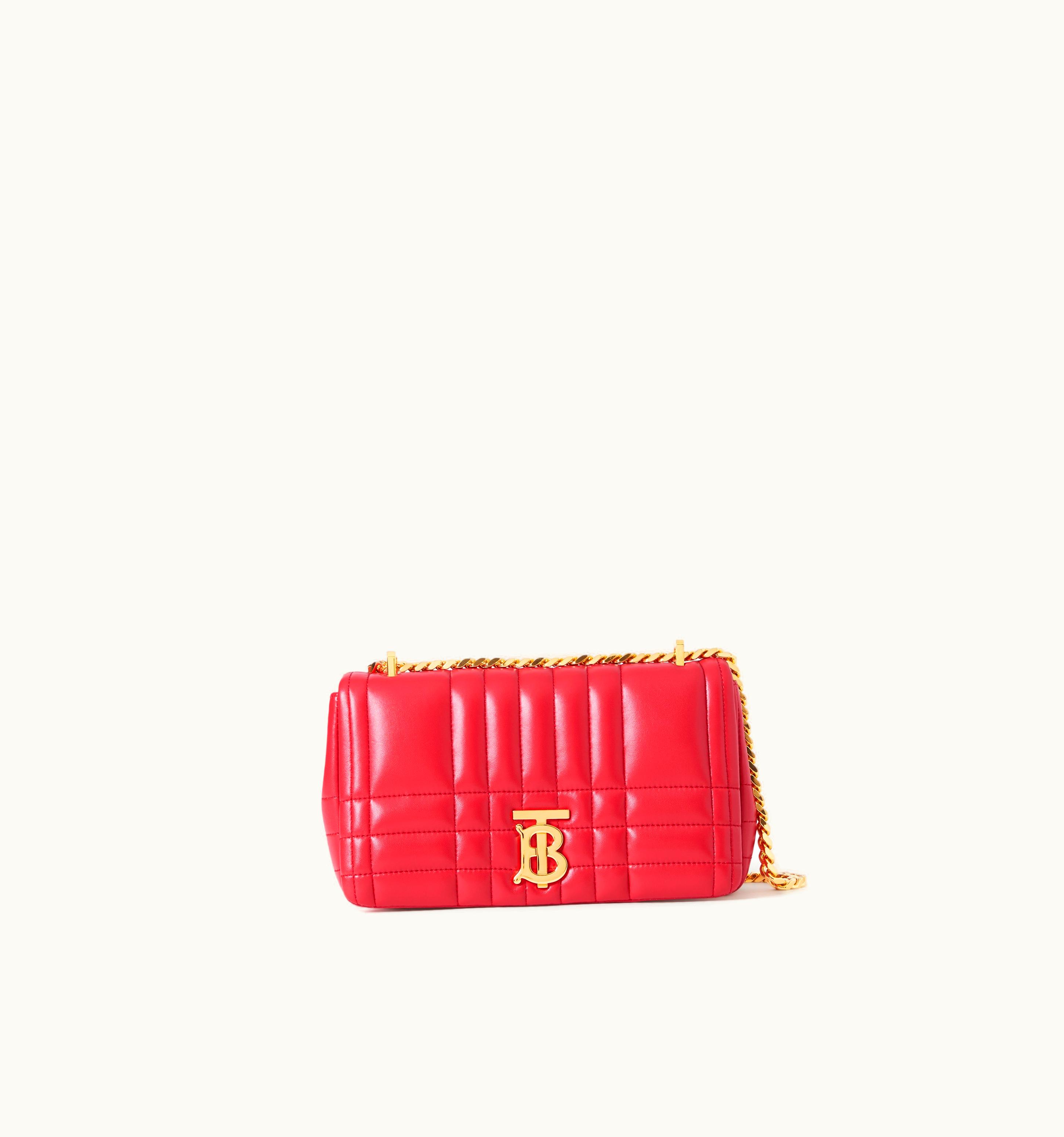 Burberry Burberry Mini Lola Bag In Bright Red - Women UZ0140204